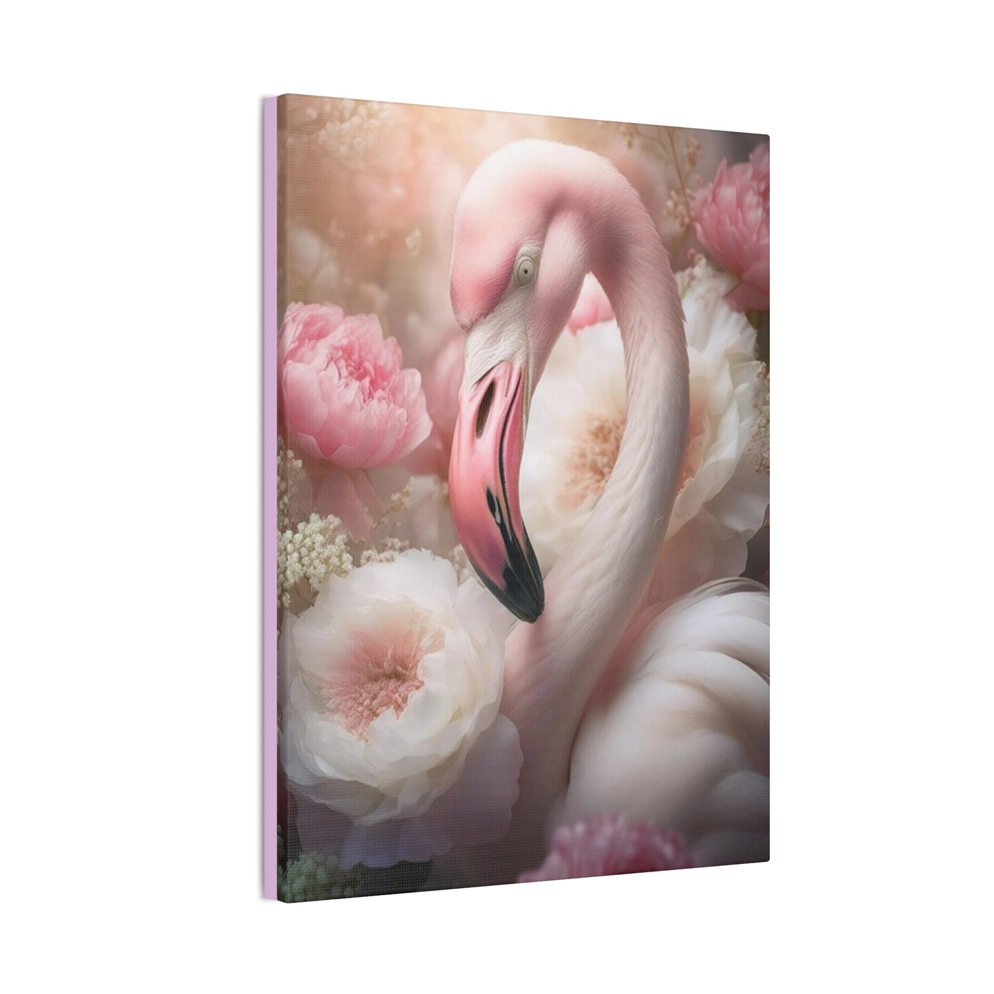 Flamingo - Canvas Stretched, 0.75"