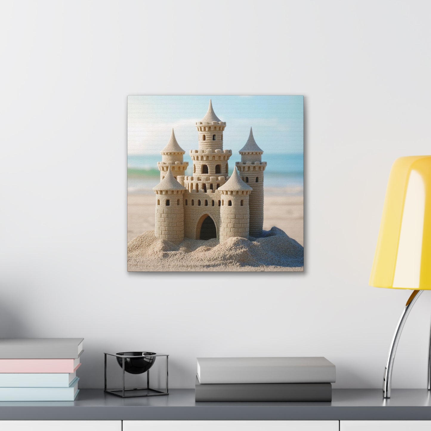 Sand Castle - Canvas Stretched, 0.75"