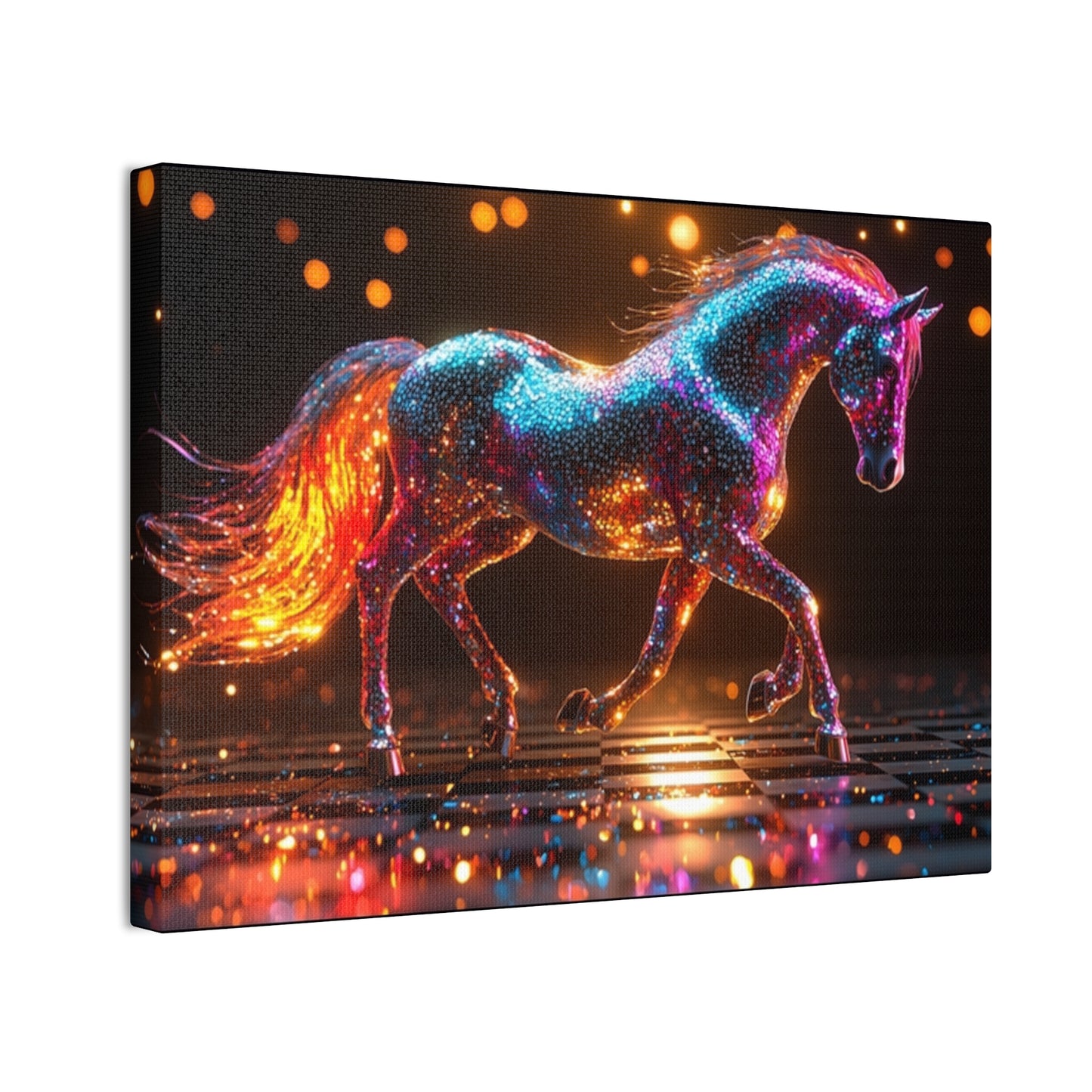 Bling Stallion - Canvas Stretched, 0.75"