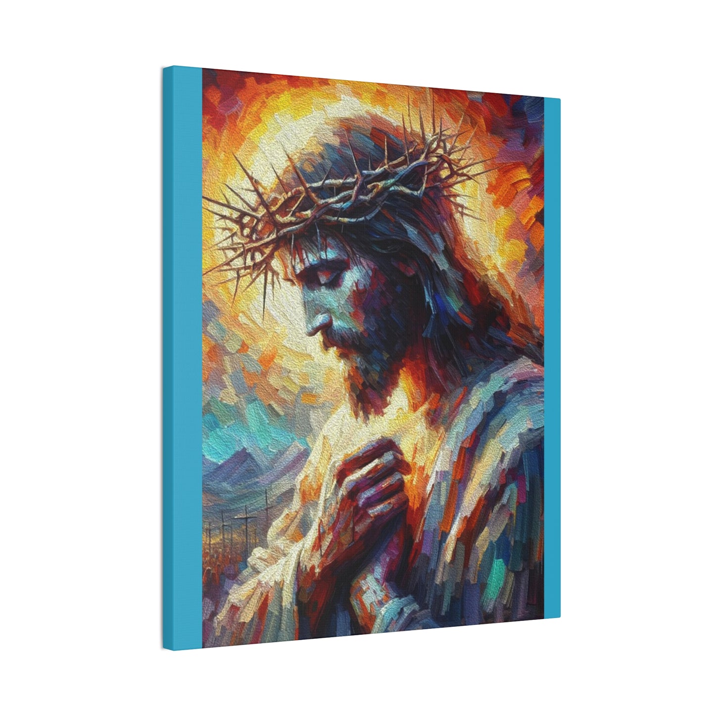 Crown of Thorns - Canvas Stretched, 0.75" - Easter