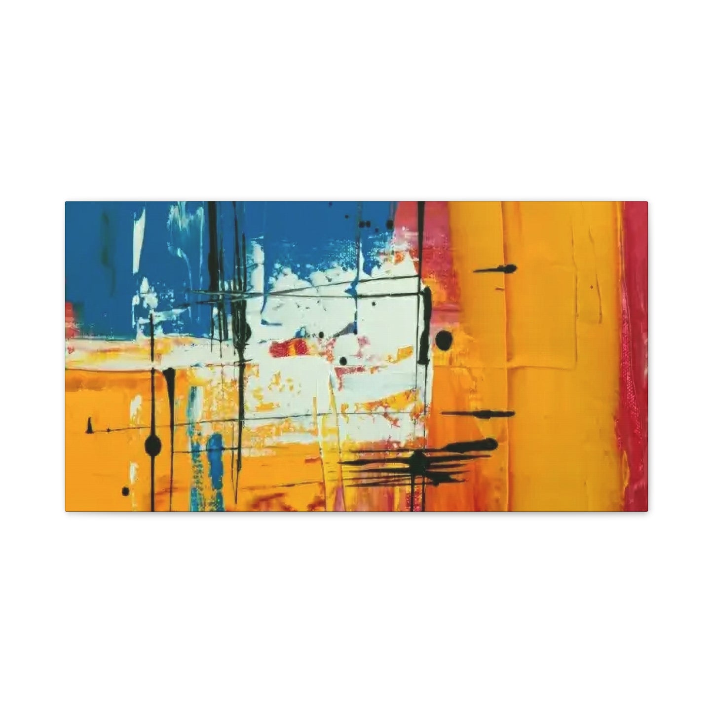 Beautiful Abstract Colors - Canvas Stretched, 0.75"