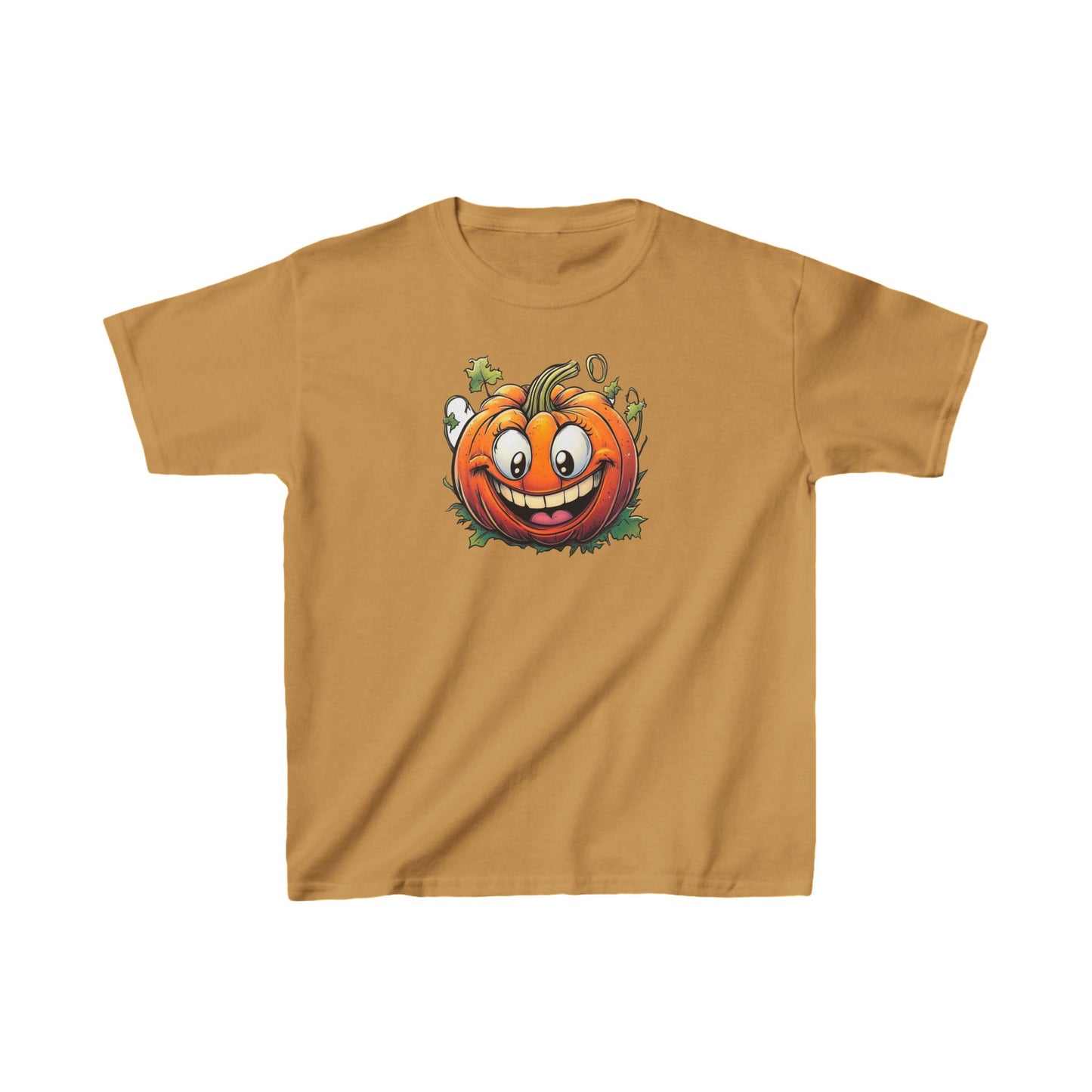 Kids - Happy Pumpkin -  Heavy Cotton™ T-Shirts