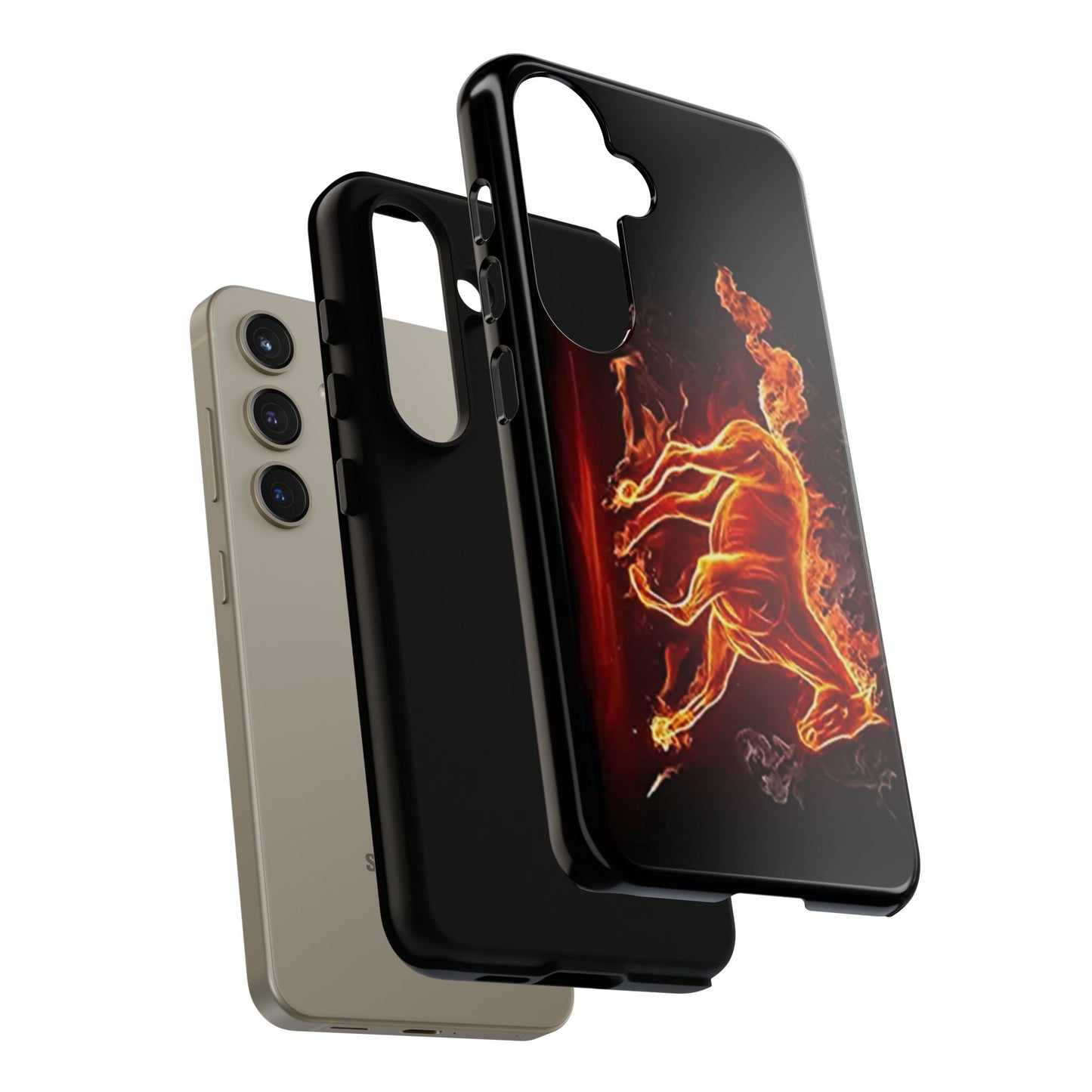 Burning Horse - Whimsical Phone Cases