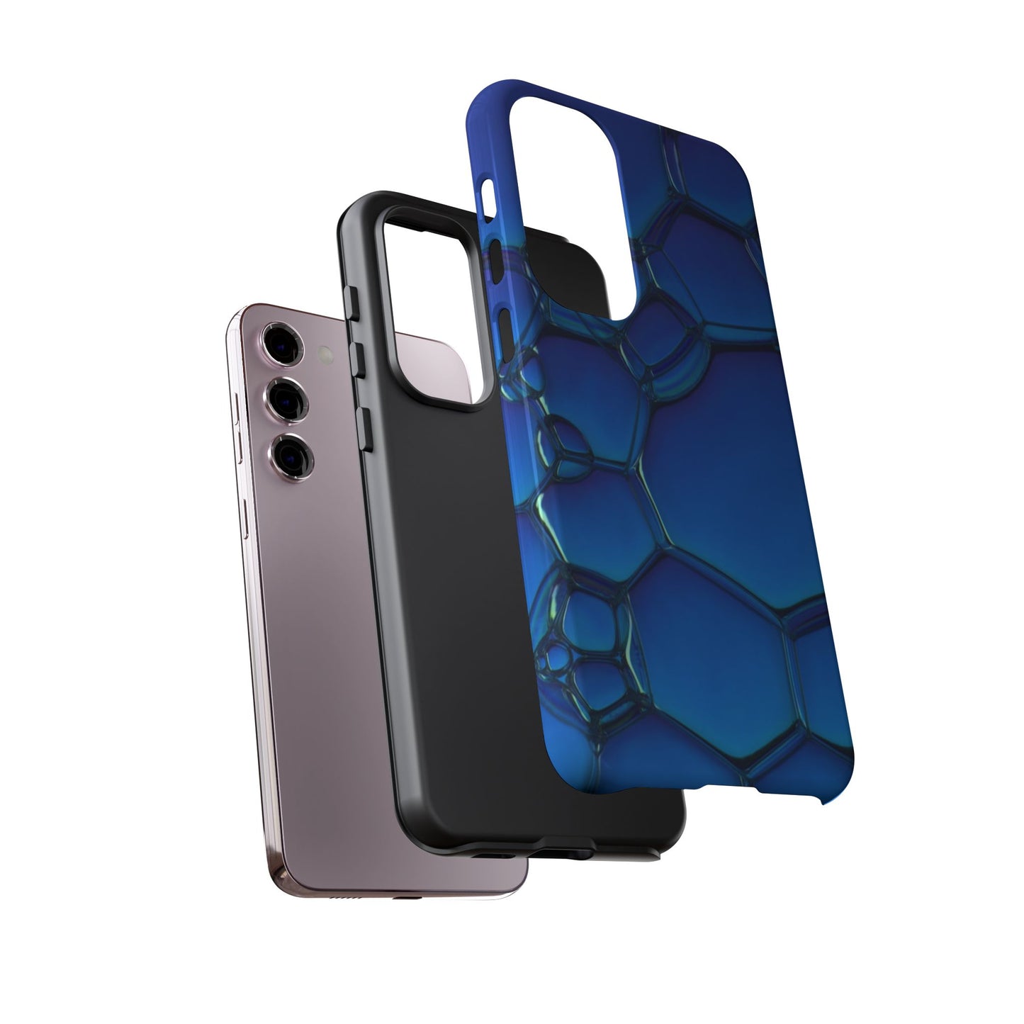 Blue Bubbles - Tough Cases - Whimsical Phone Cases