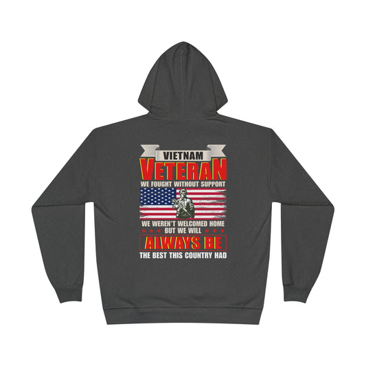 Military - Veteran - Unisex EcoSmart® Pullover Hoodie Sweatshirt