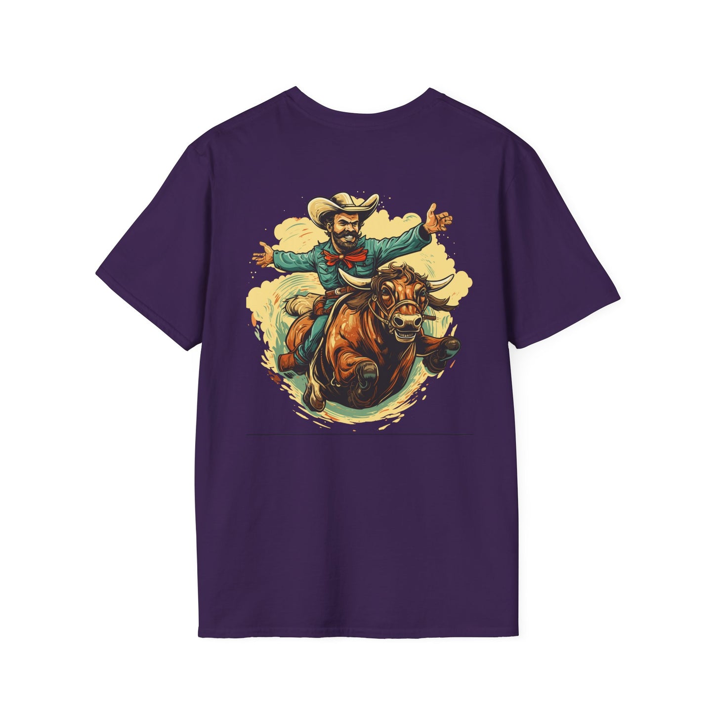 Bull Rider - Unisex Softstyle T-Shirt