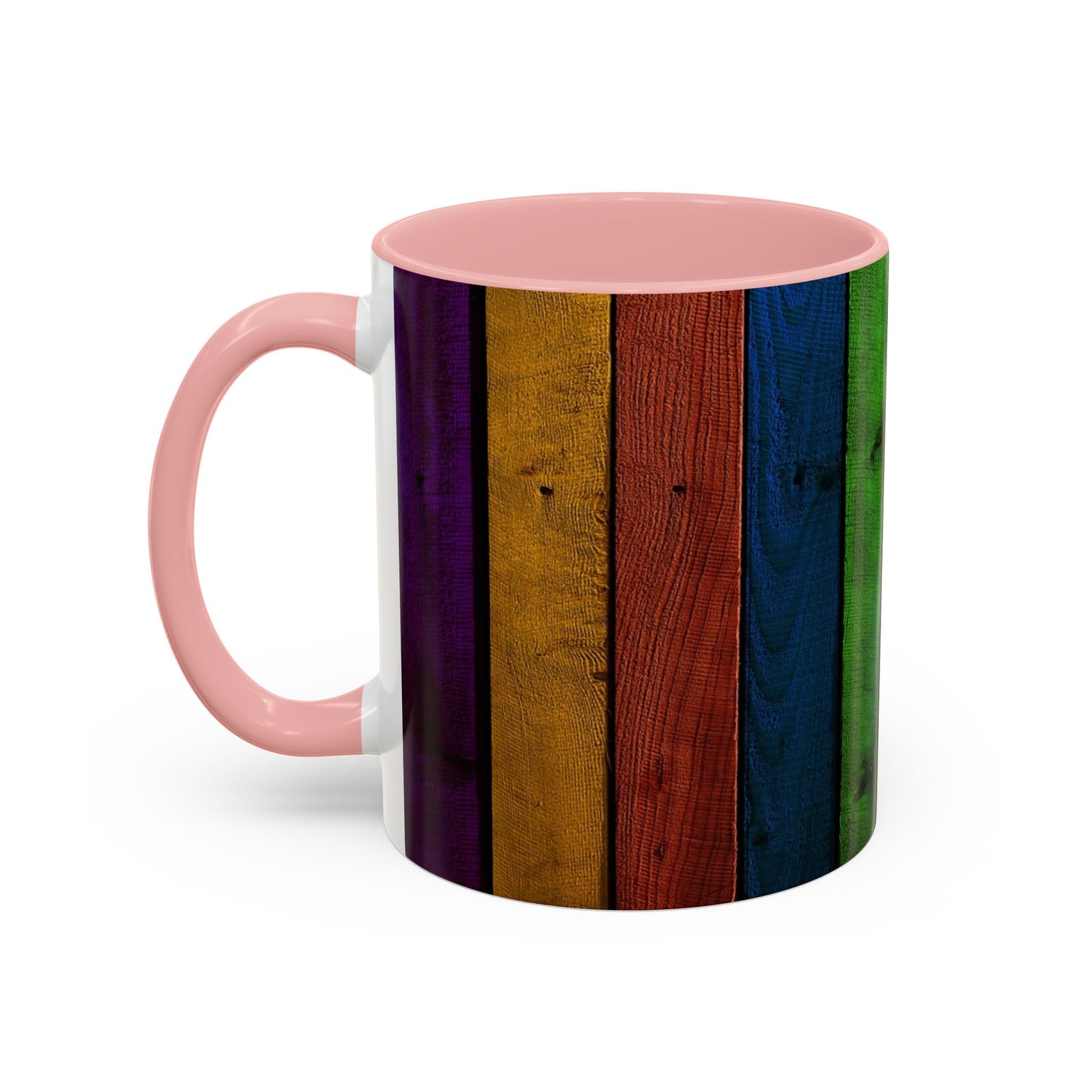 Colored Planks - Accent Coffee Mug (11, 15oz)