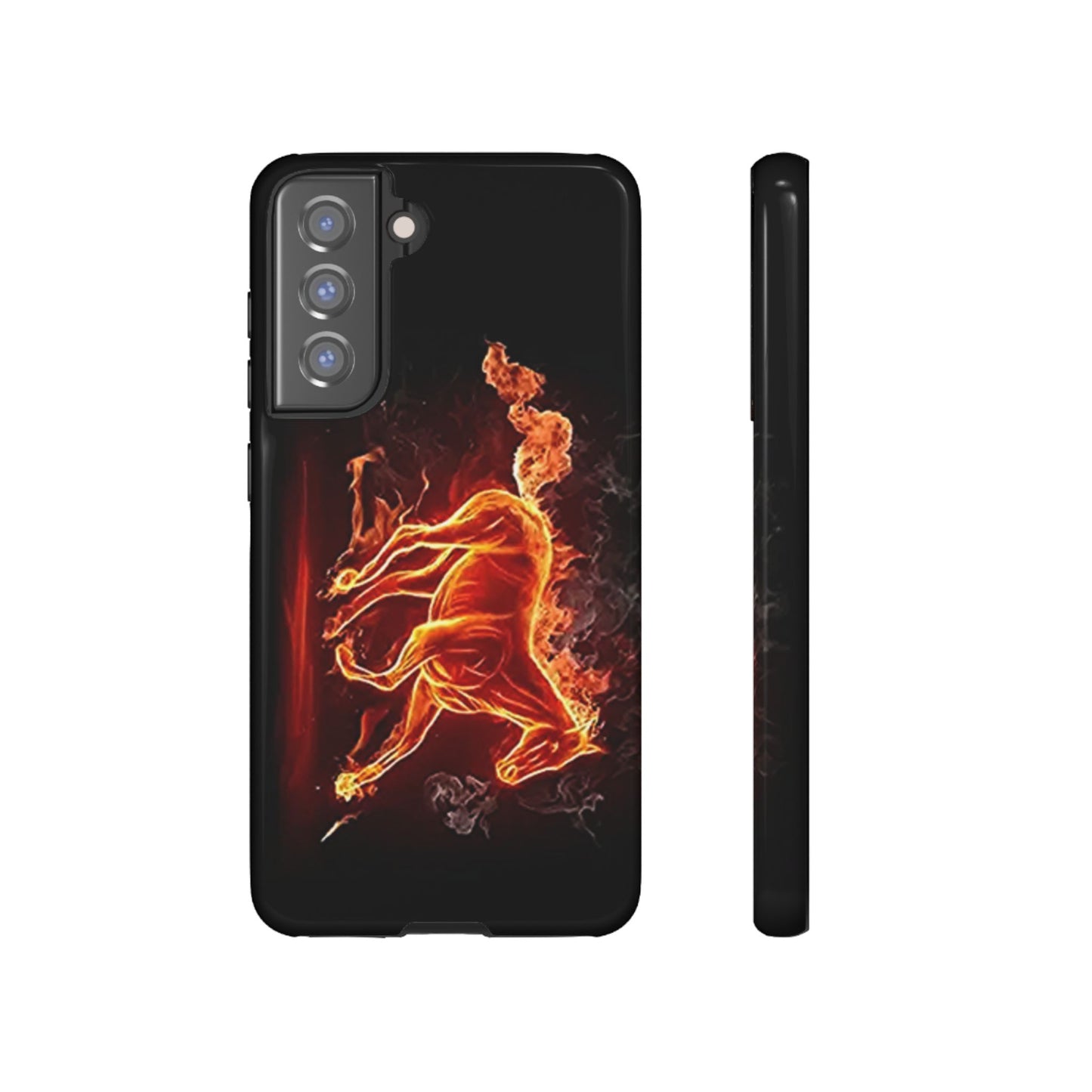 Burning Horse - Whimsical Phone Cases