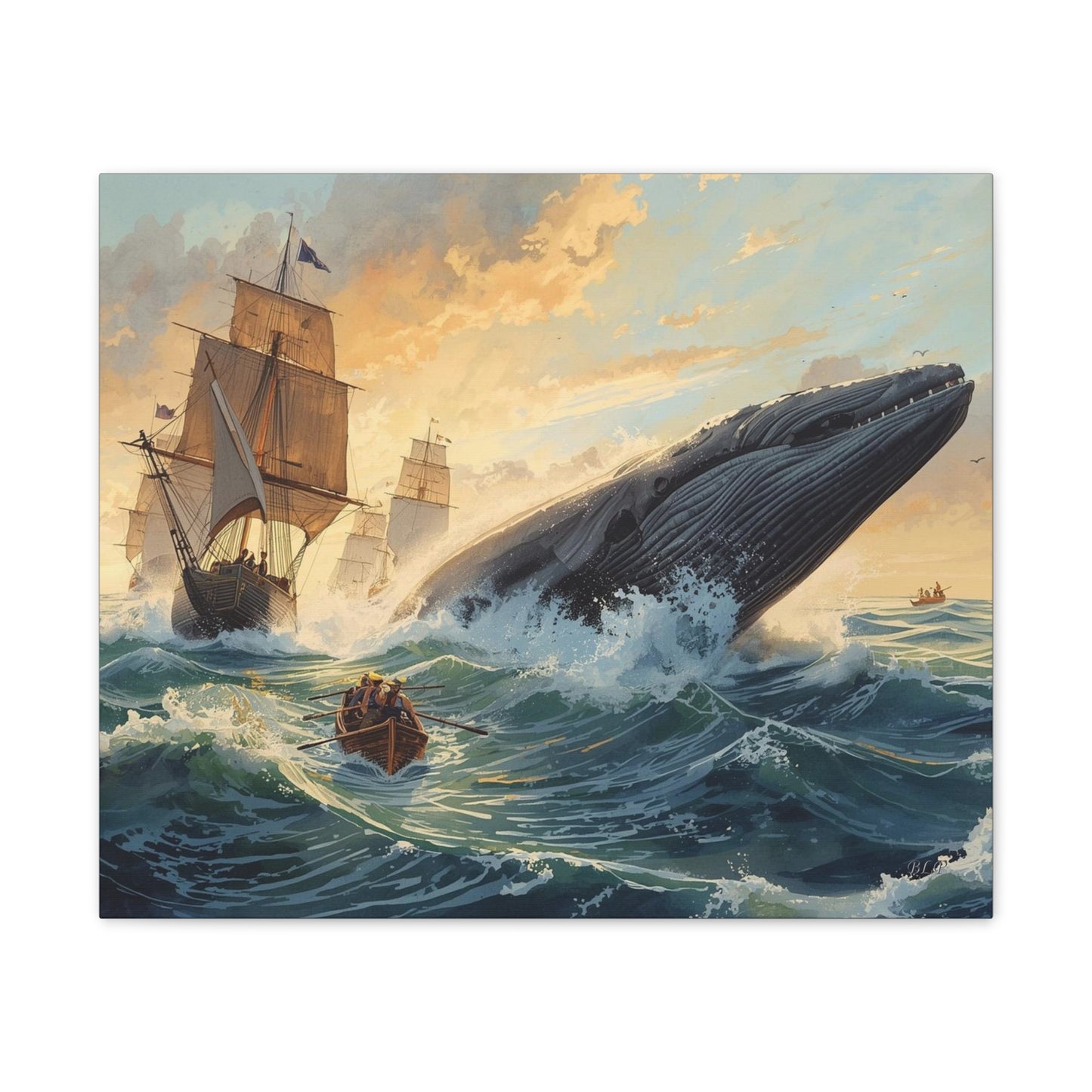On the Hunt - Canvas Stretched, 0.75" - Wall Art 2026 - Scenes
