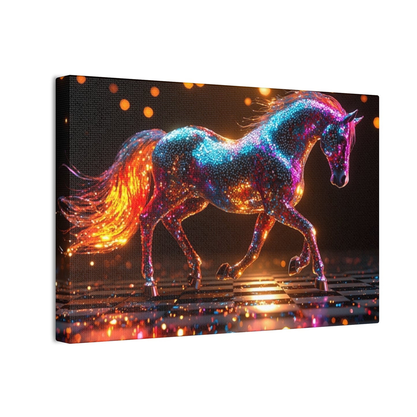 Bling Stallion - Canvas Stretched, 0.75"