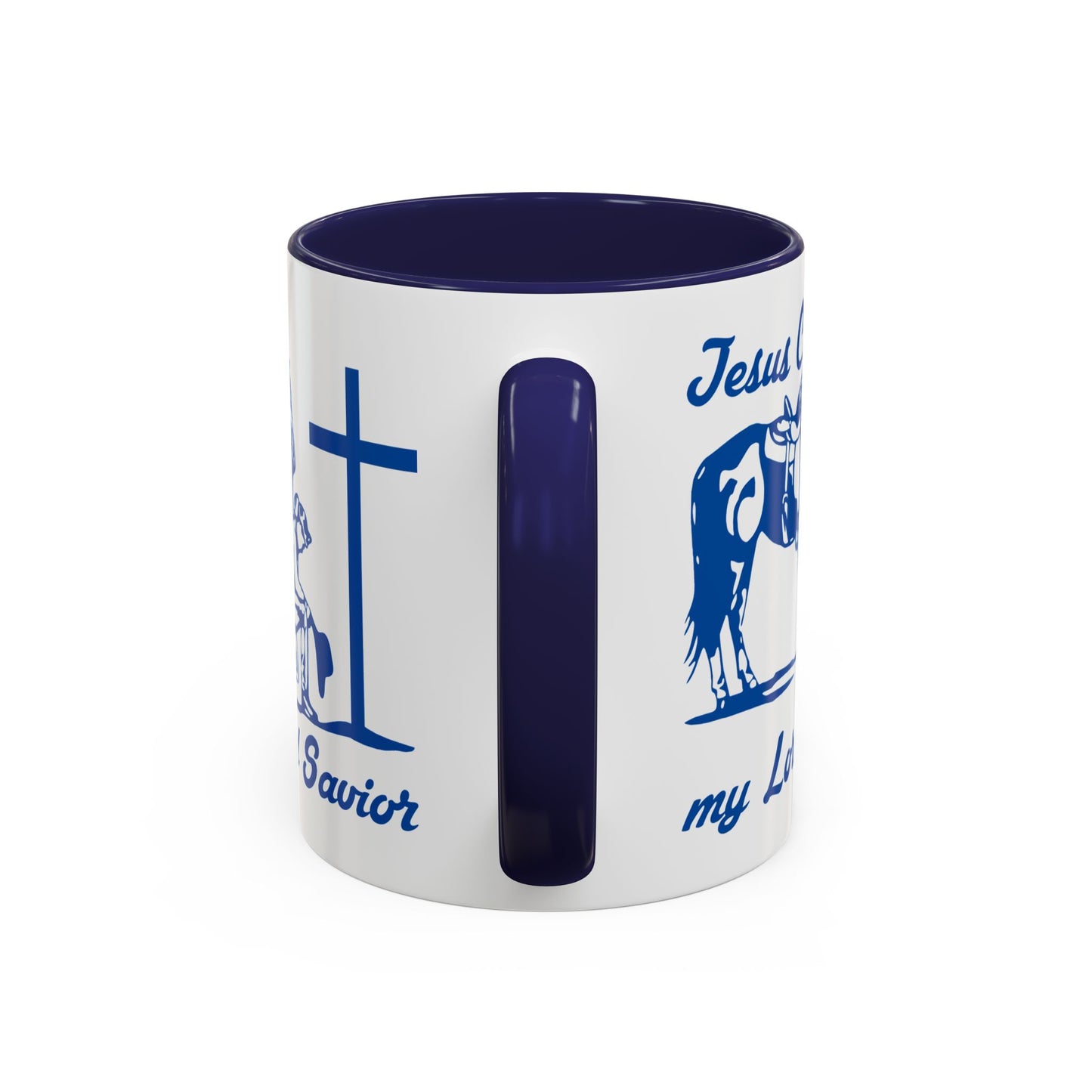 Lord and Savior - Accent Coffee Mug (11, 15oz) - Easter - Mother's Day - Father's Day