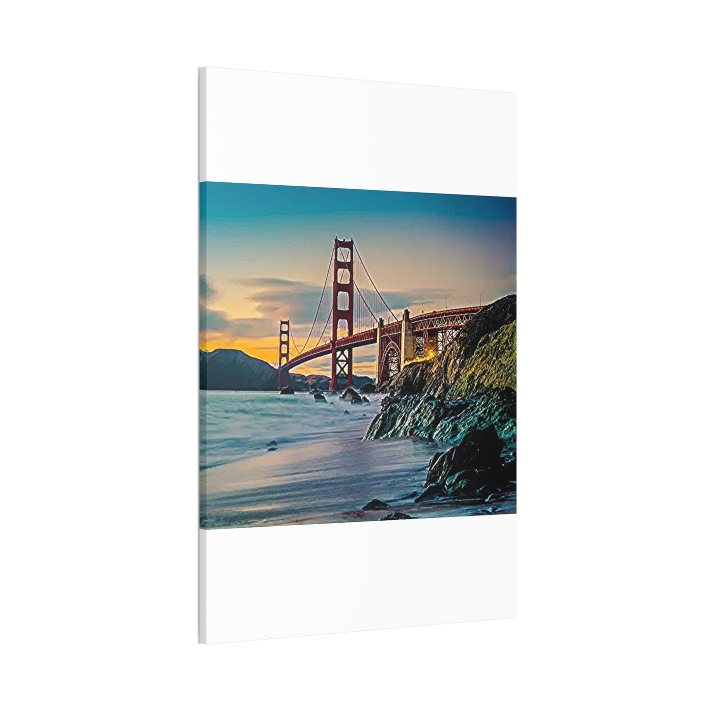 Golden Gate - Canvas Stretched, 0.75"