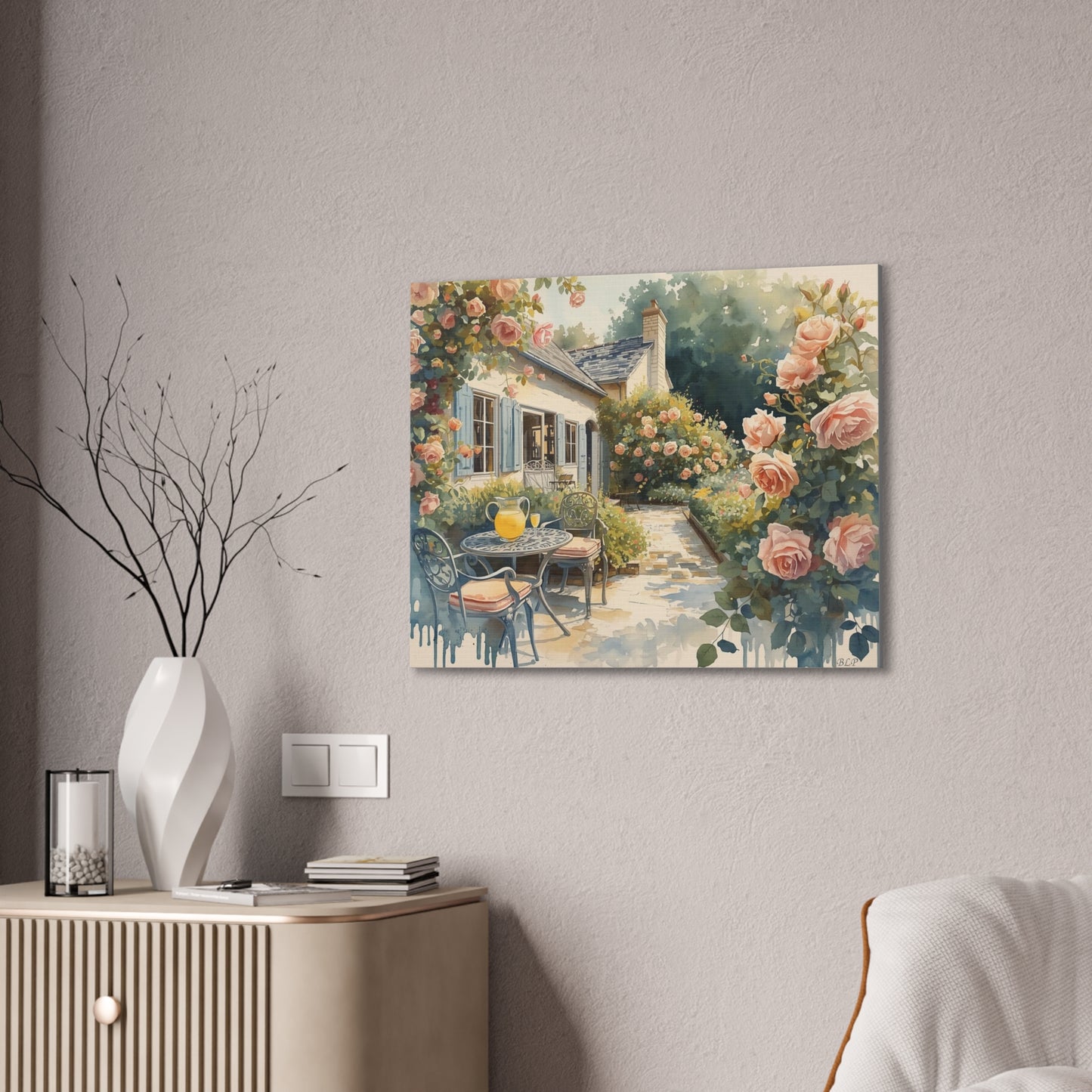 Lemonade on the Patio - Canvas Stretched, 0.75" - 2026 Wall Art Places