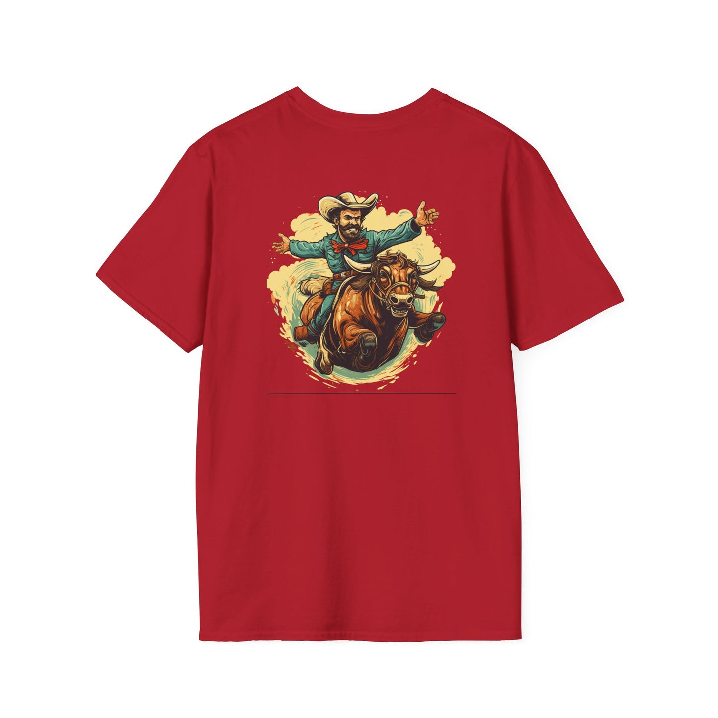 Bull Rider - Unisex Softstyle T-Shirt