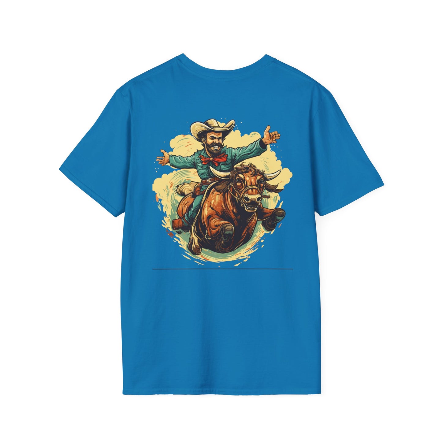 Bull Rider - Unisex Softstyle T-Shirt