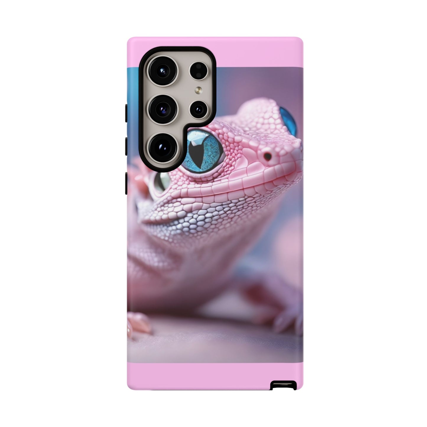 Pink Lizard - Whimsical Phone Cases