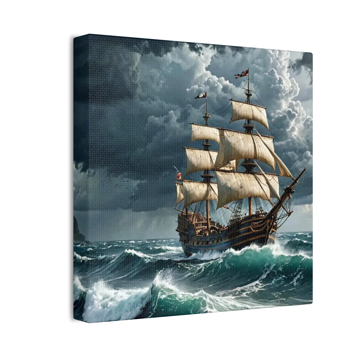 Sailing Ship - Canvas Stretched, 0.75" - Father's Day