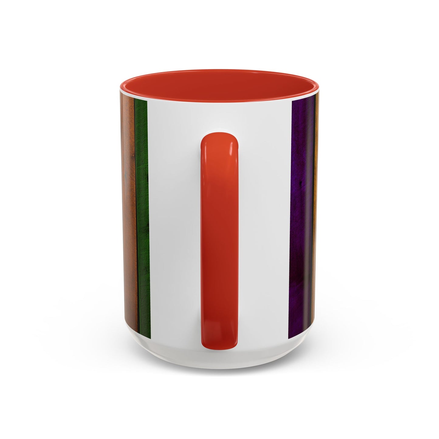 Colored Planks - Accent Coffee Mug (11, 15oz)