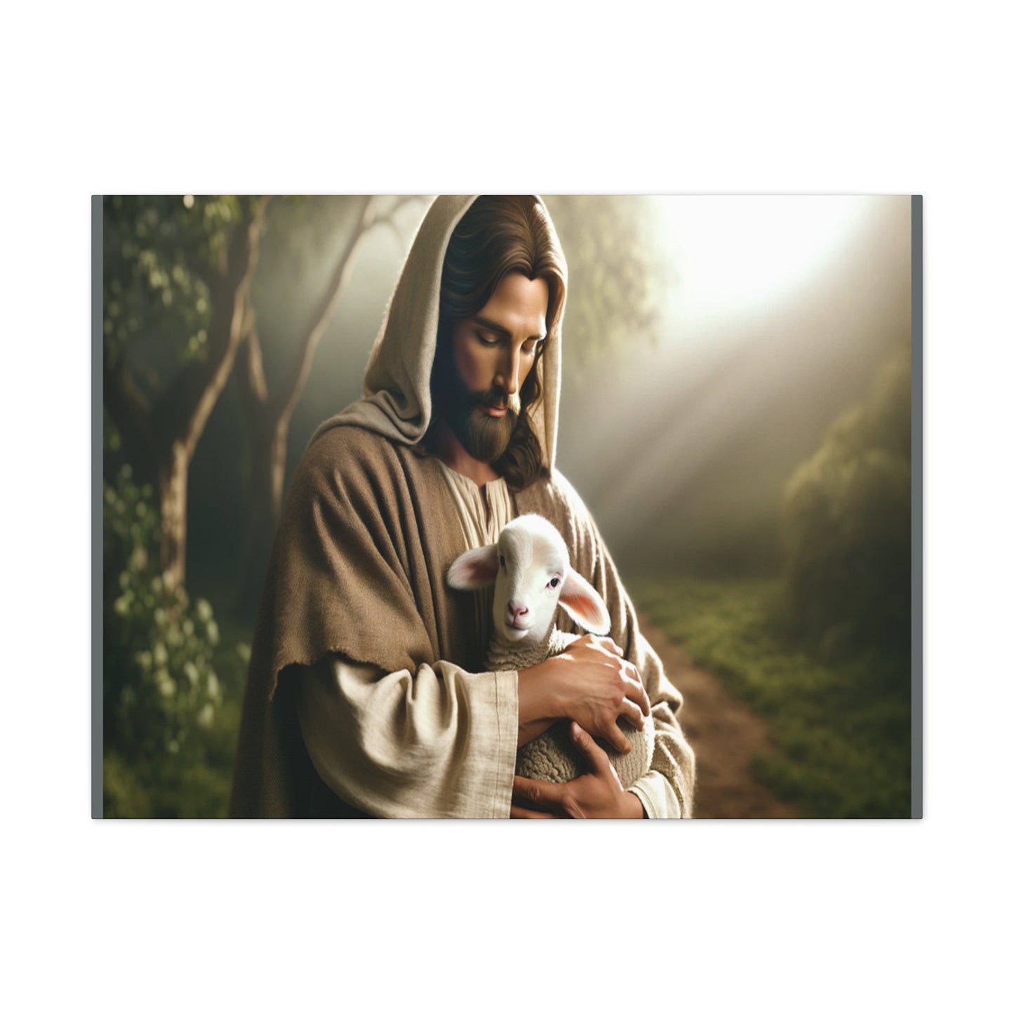 The Lamb of God - Canvas Stretched, 0.75" - Easter