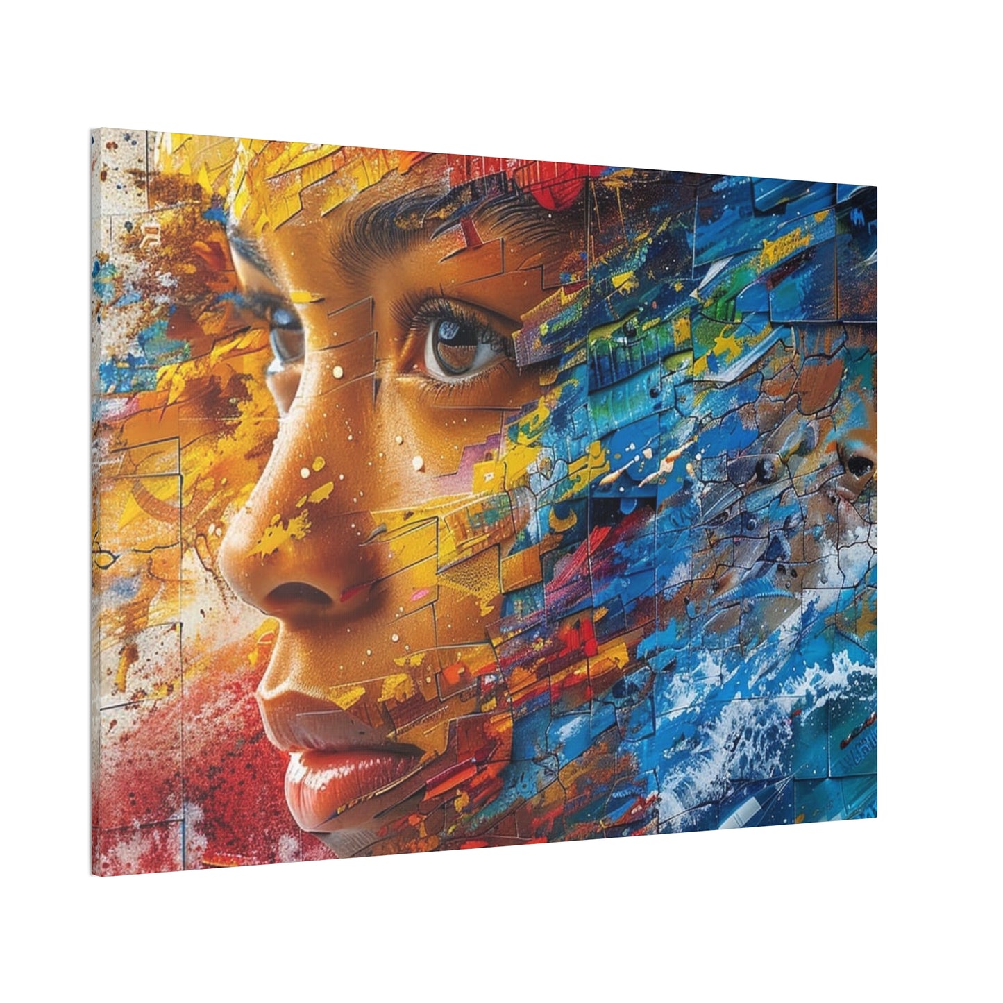 She - Canvas Stretched, 0.75"