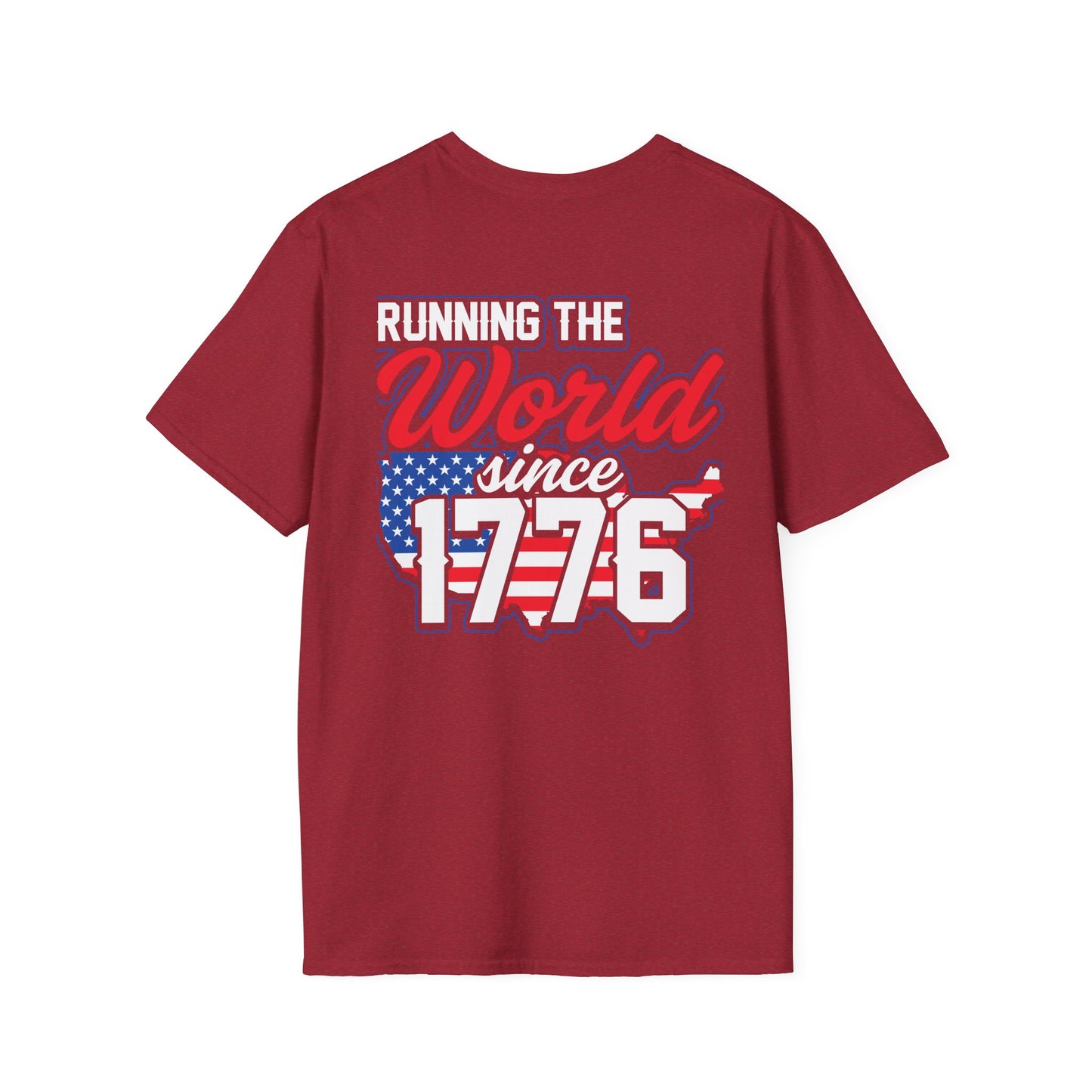 Running the World - Unisex Softstyle T-Shirt