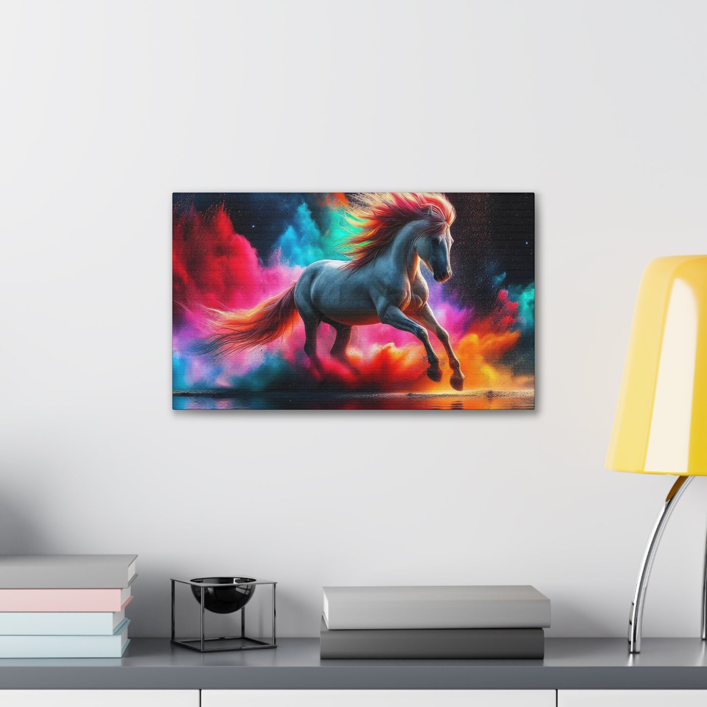 Colorful Horse - Canvas Stretched, 0.75"