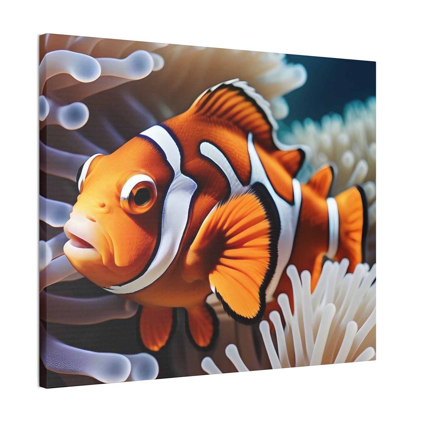 Clown Fish - Canvas Stretched, 0.75"