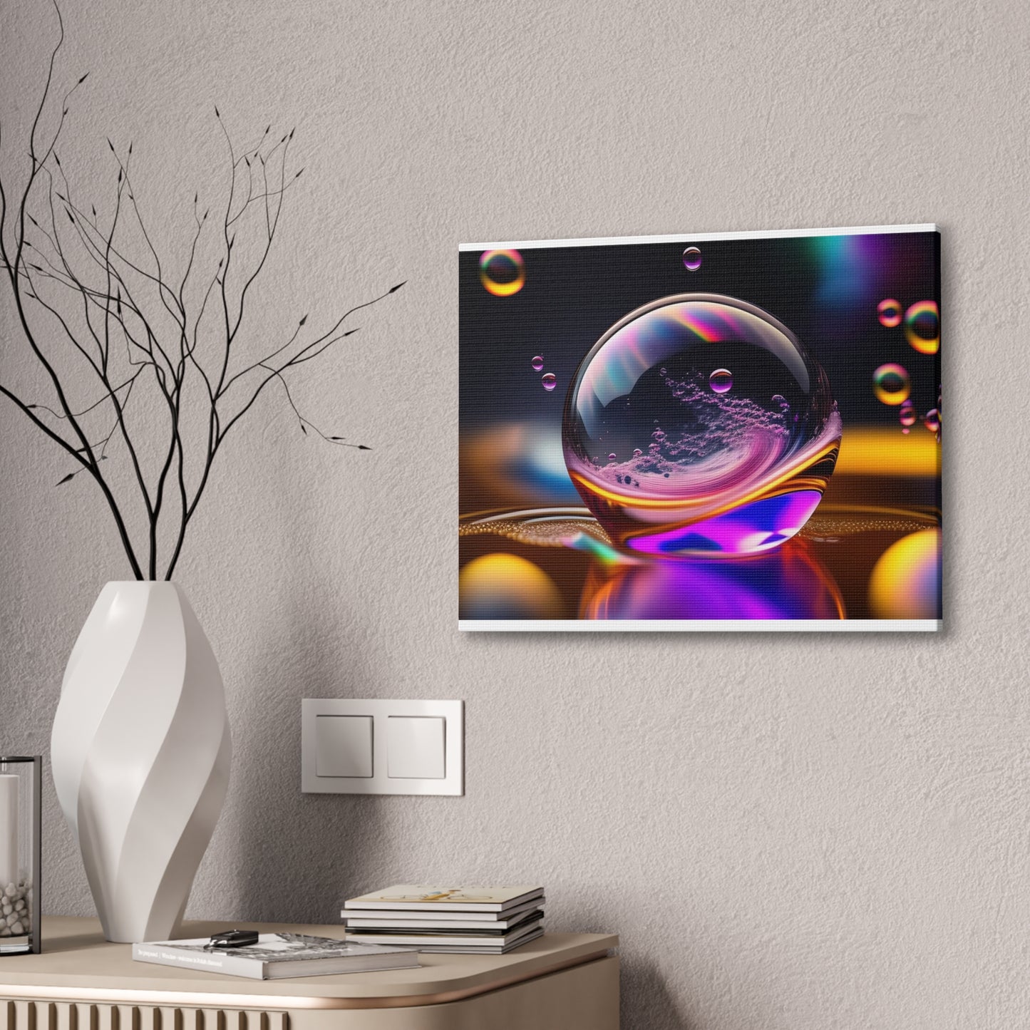 Glass Ball - Canvas Stretched, 0.75"