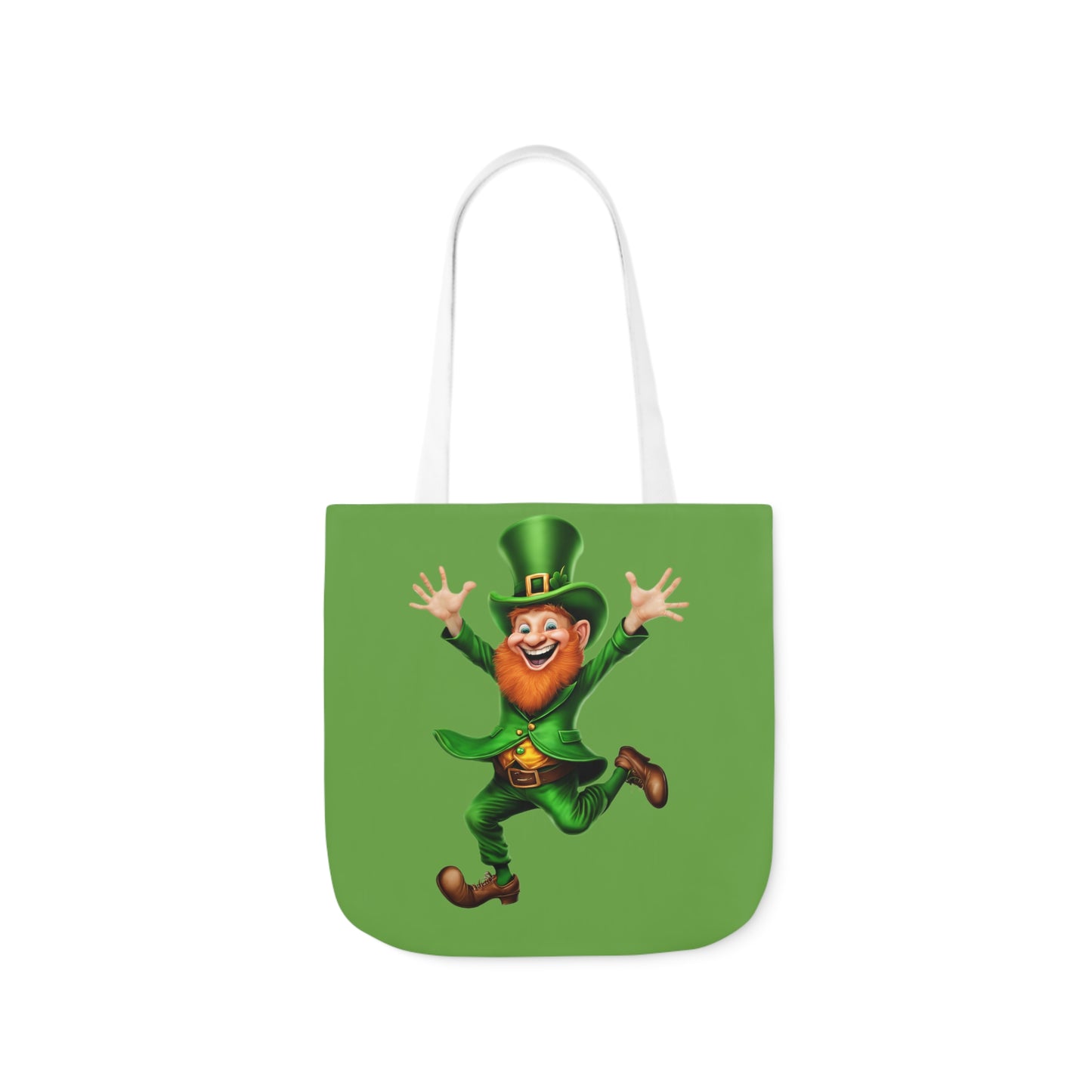 St. Patricks - Canvas Tote Bag, 5-Color Straps