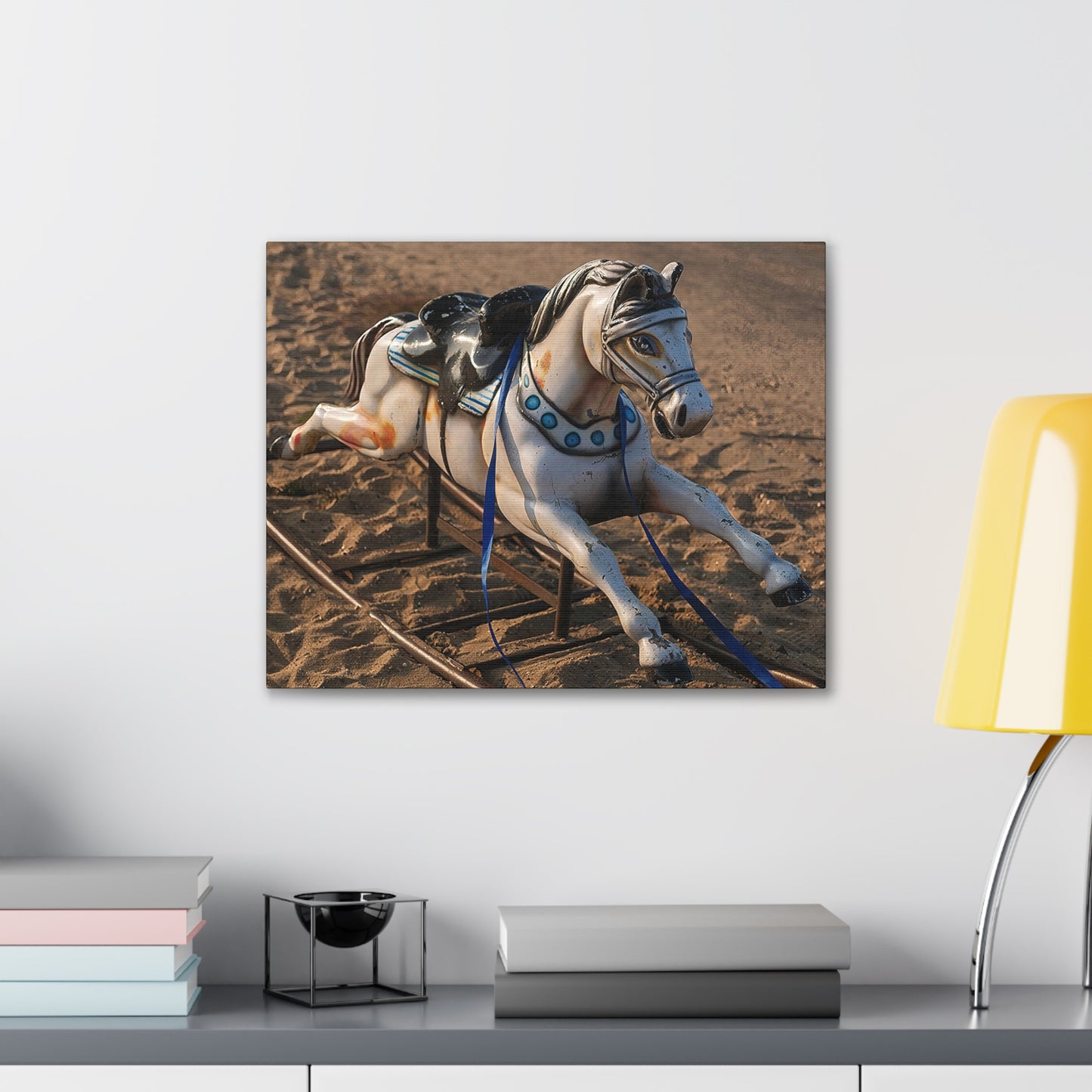 Rocking Horse - Canvas Stretched, 0.75"