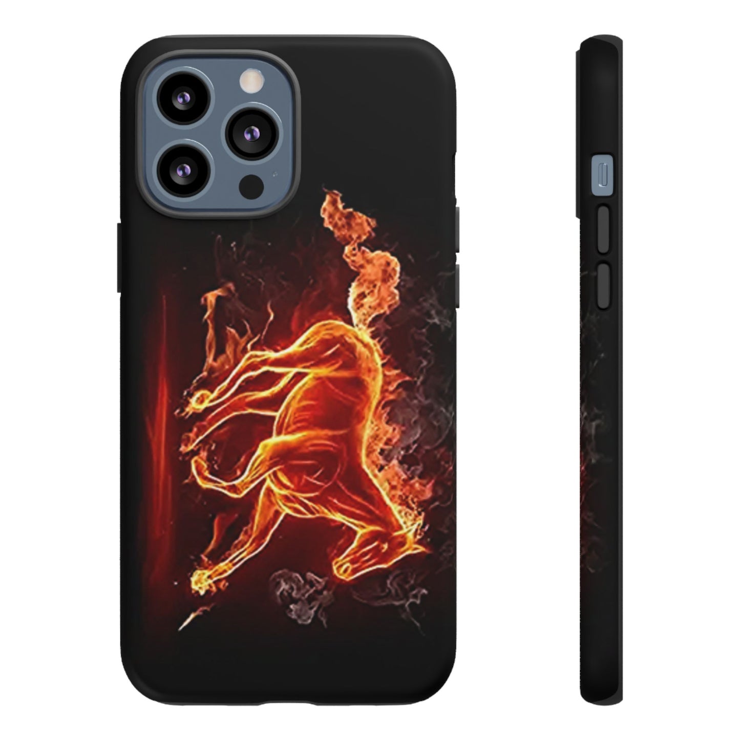 Burning Horse - Whimsical Phone Cases