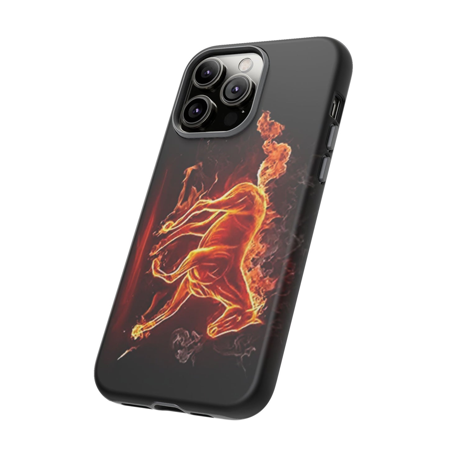 Burning Horse - Whimsical Phone Cases