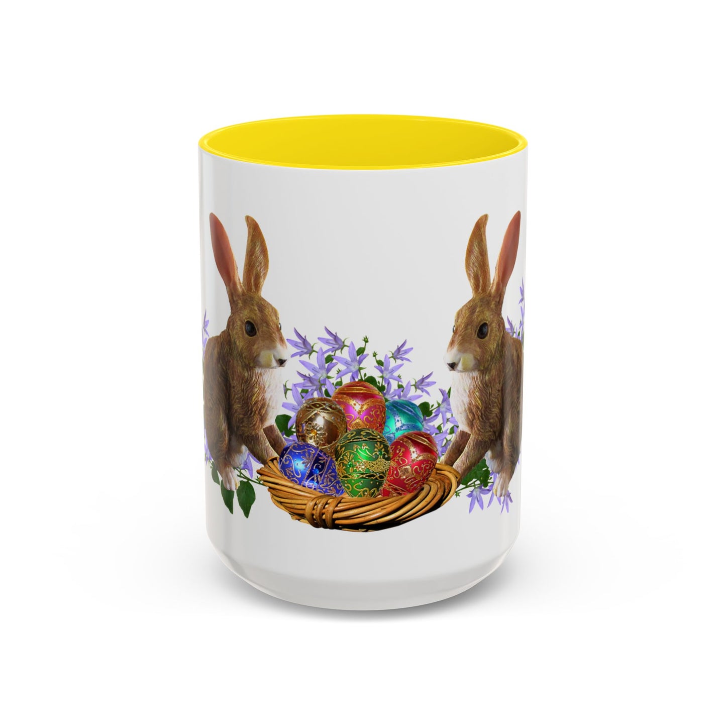 Bunnies - Accent Coffee Mug (11, 15oz) - Easter