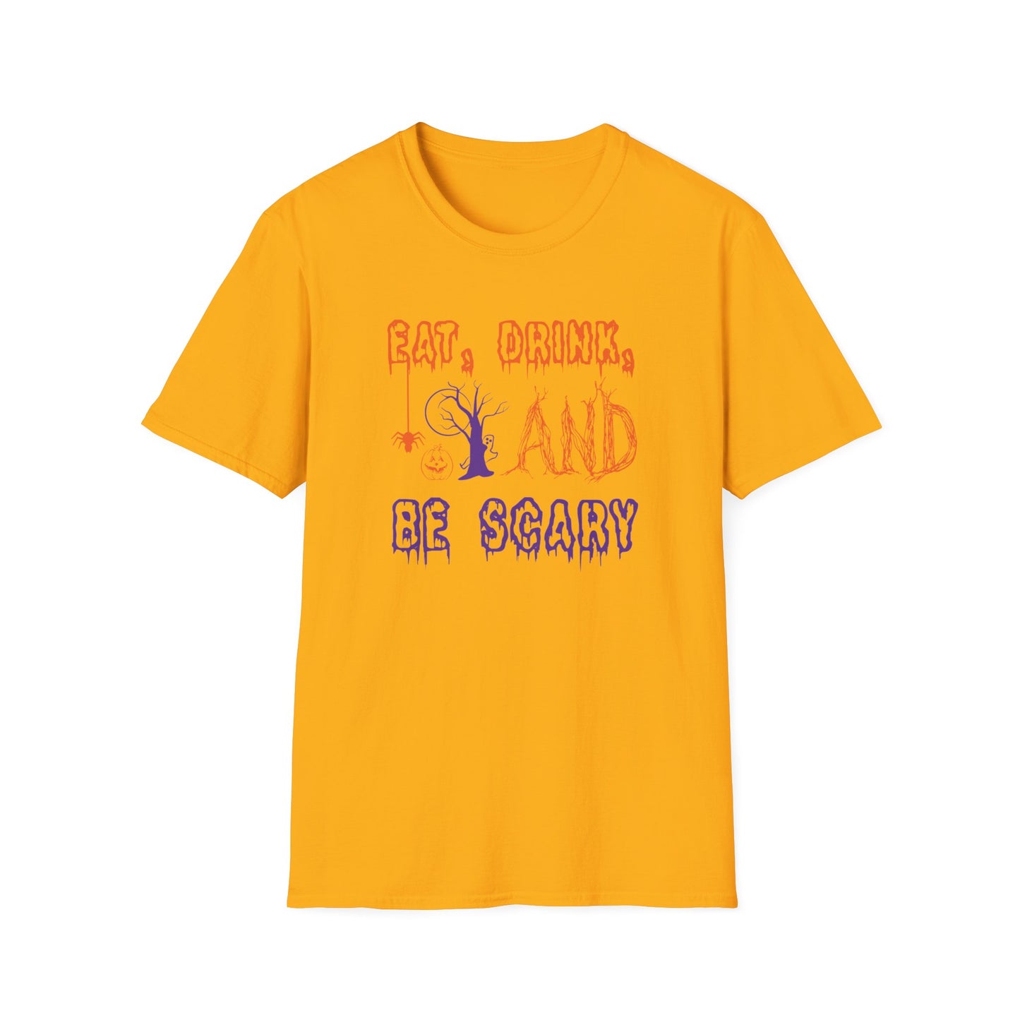 Be Scary - Unisex Softstyle T-Shirts - Halloween