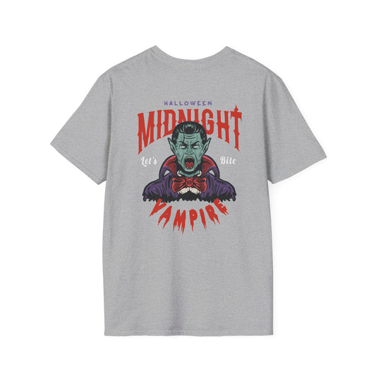 Midnight - Unisex Softstyle T-Shirt - Halloween