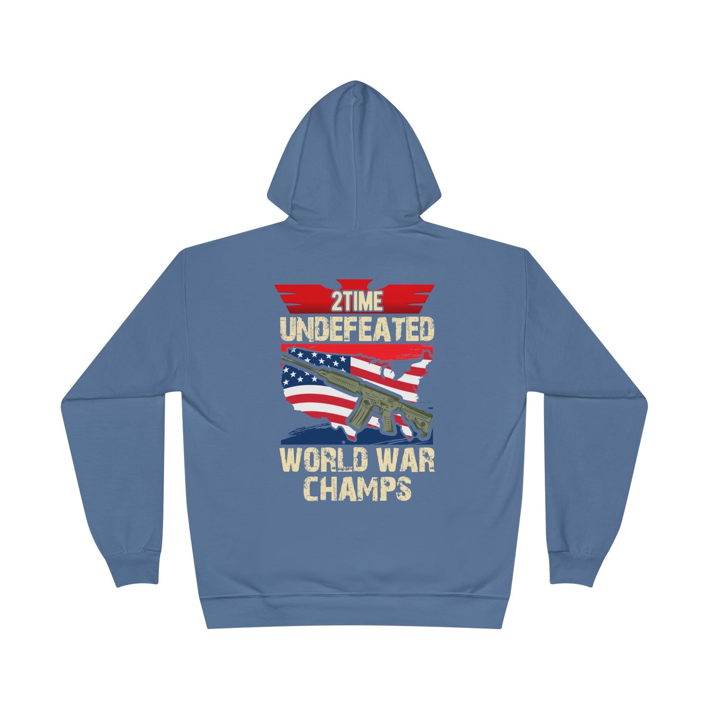 Military - Veteran - Unisex EcoSmart® Pullover Hoodie Sweatshirt