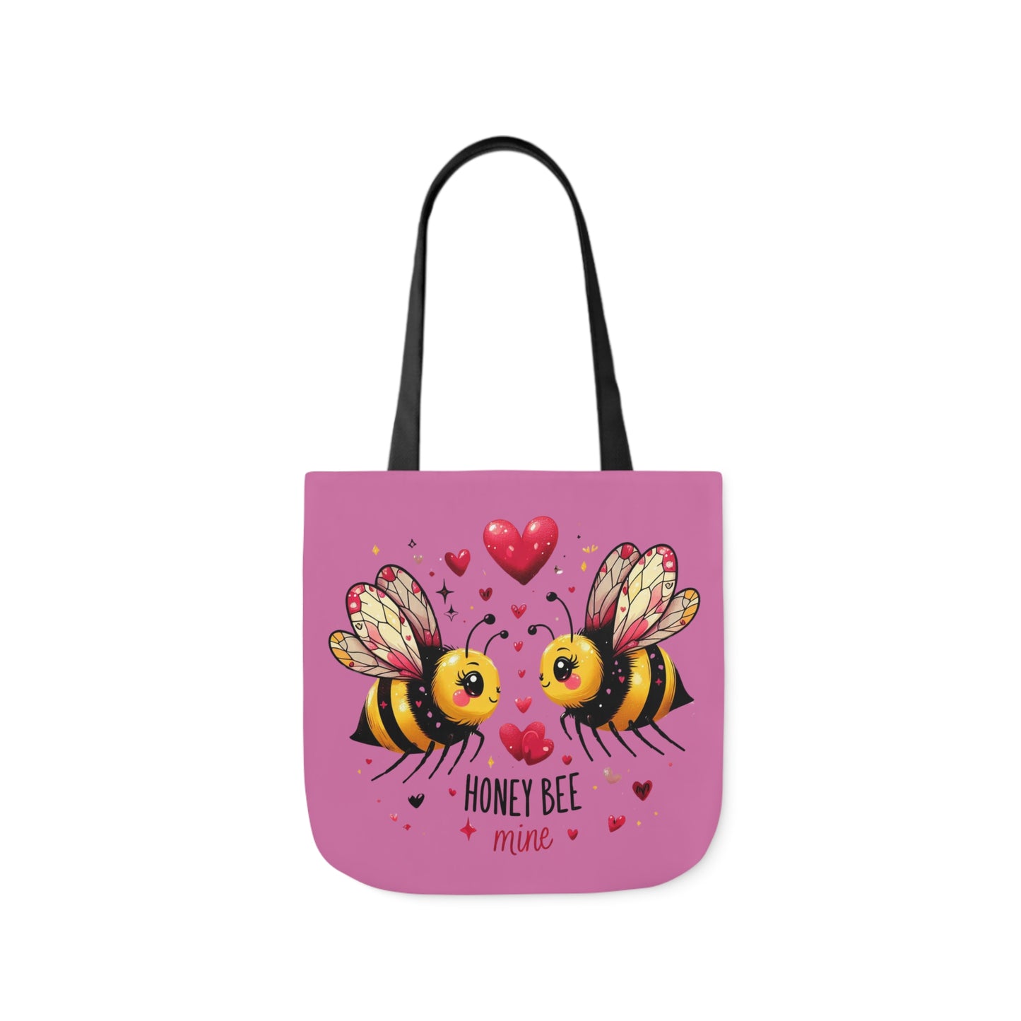 Valentines - Canvas Tote Bag, 5-Color Straps