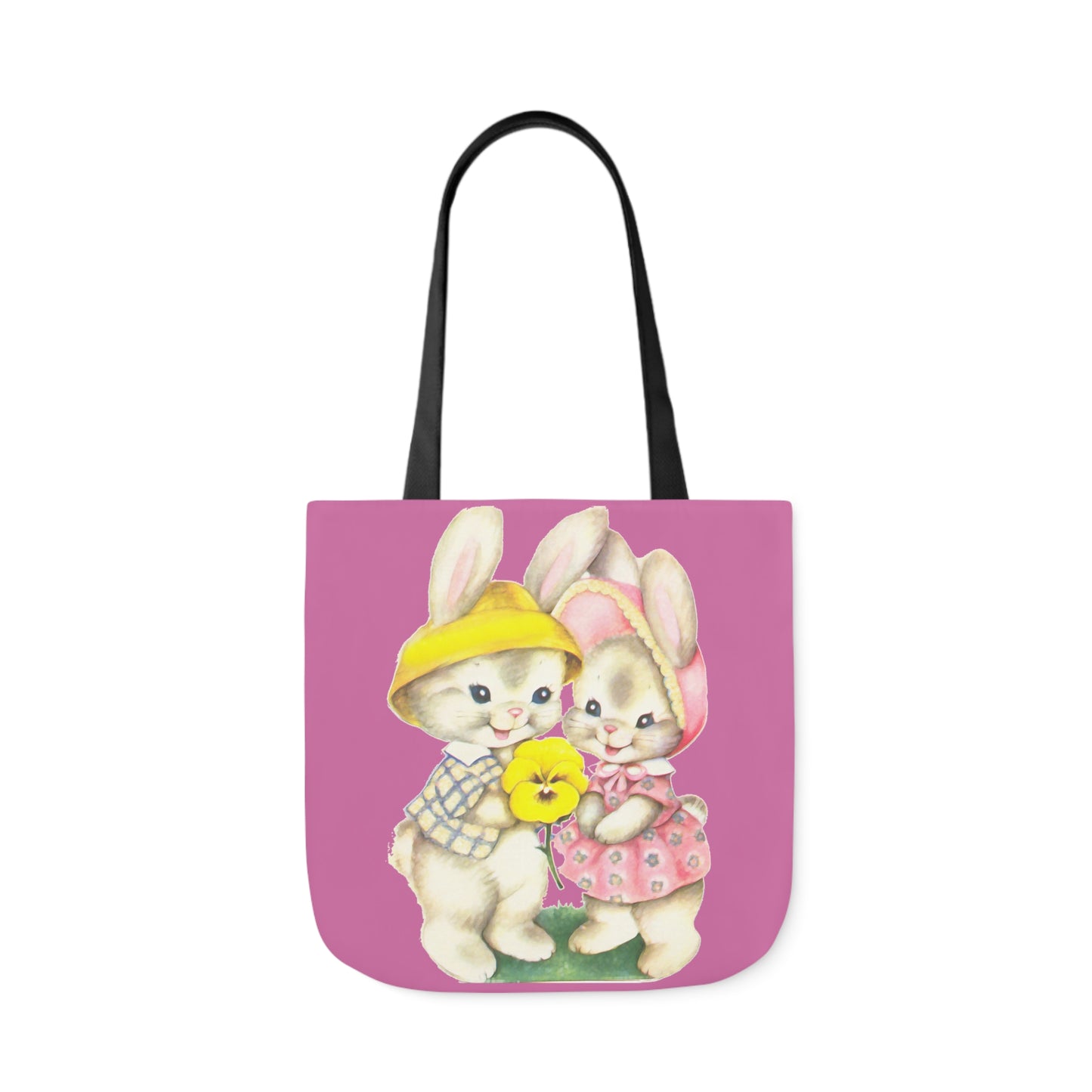 Easter - Canvas Tote Bag, 5-Color Straps