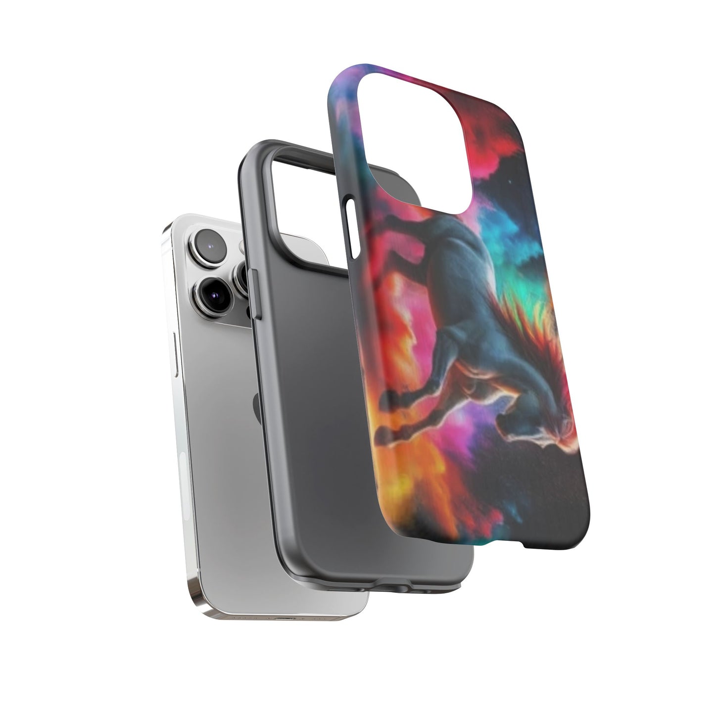 Colorful Horse - Tough Whimsical Phone Cases