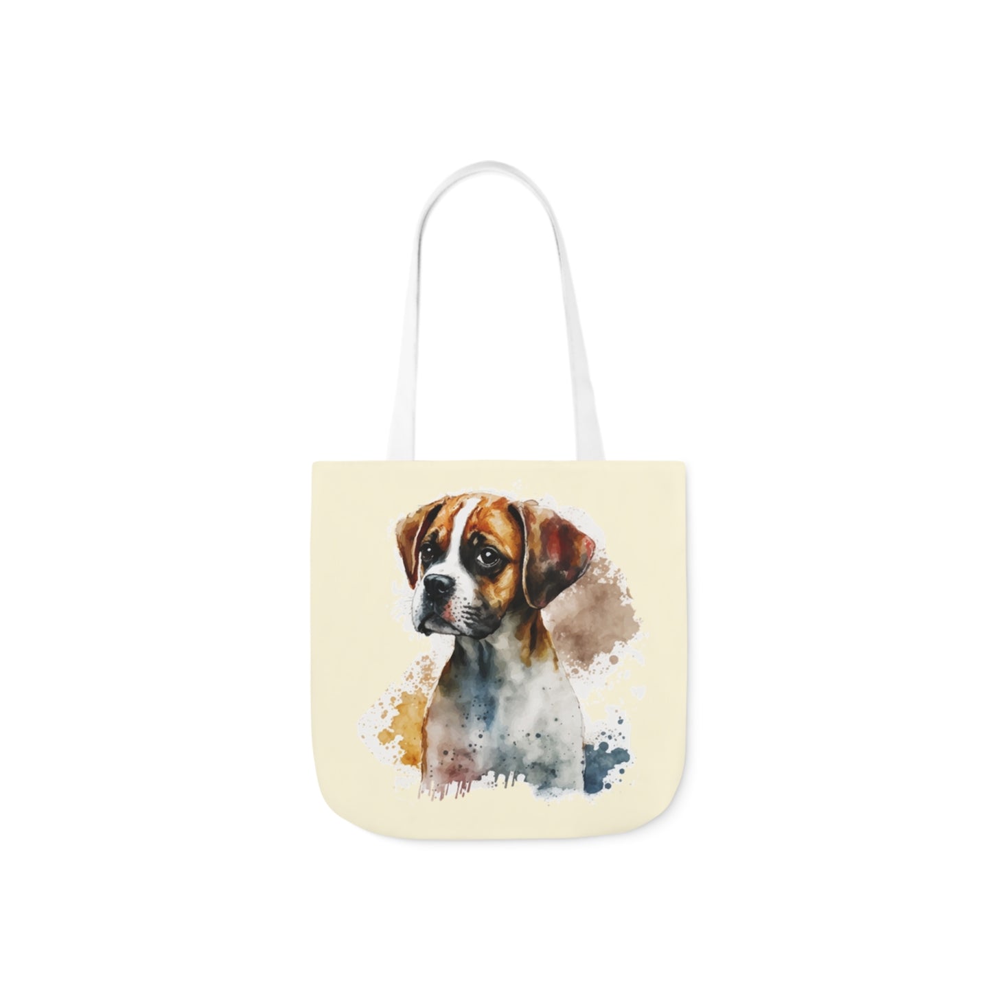 Boxer - Canvas Tote Bag, 5-Color Straps