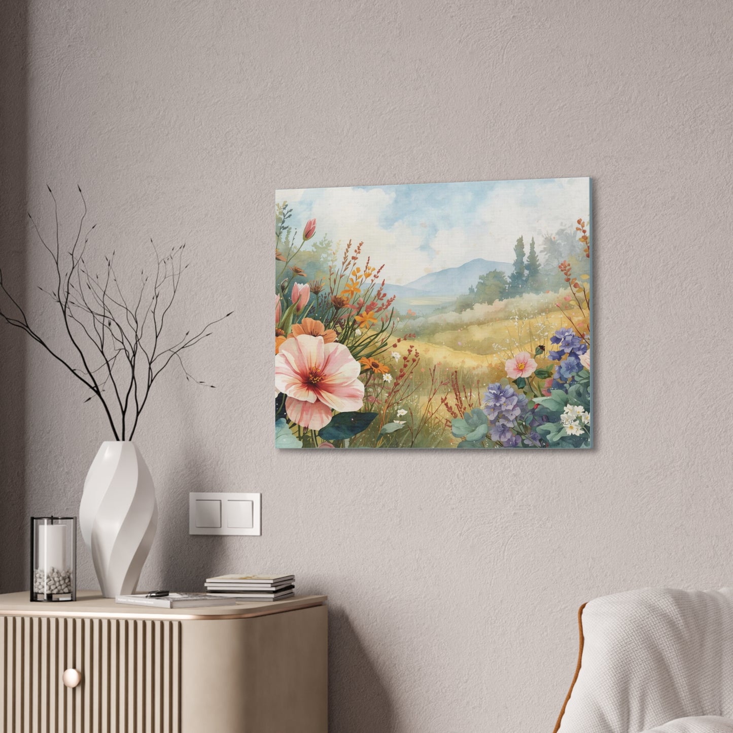 Meadow - Canvas Stretched, 0.75" - 2026 Wall Art - Scenes