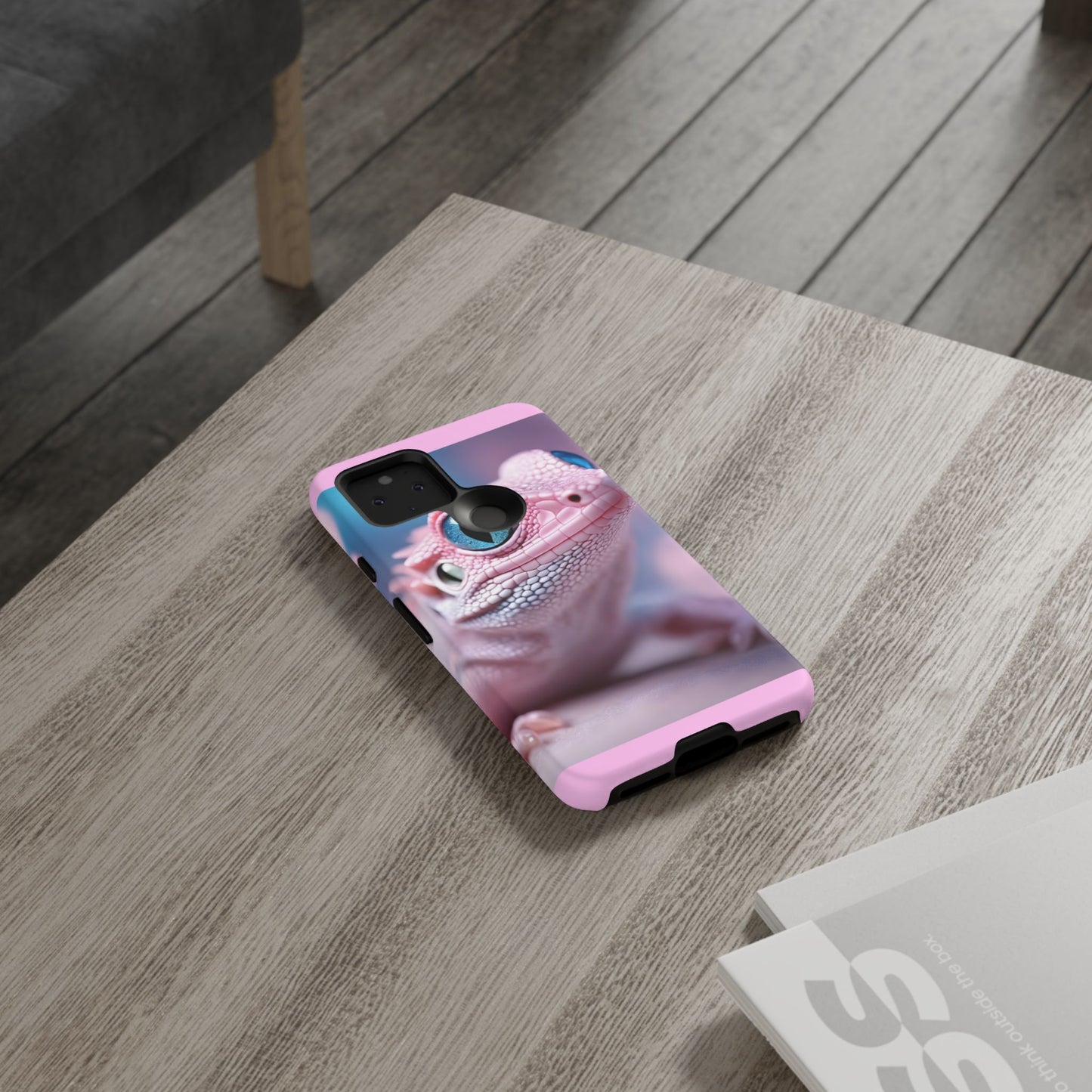 Pink Lizard - Whimsical Phone Cases