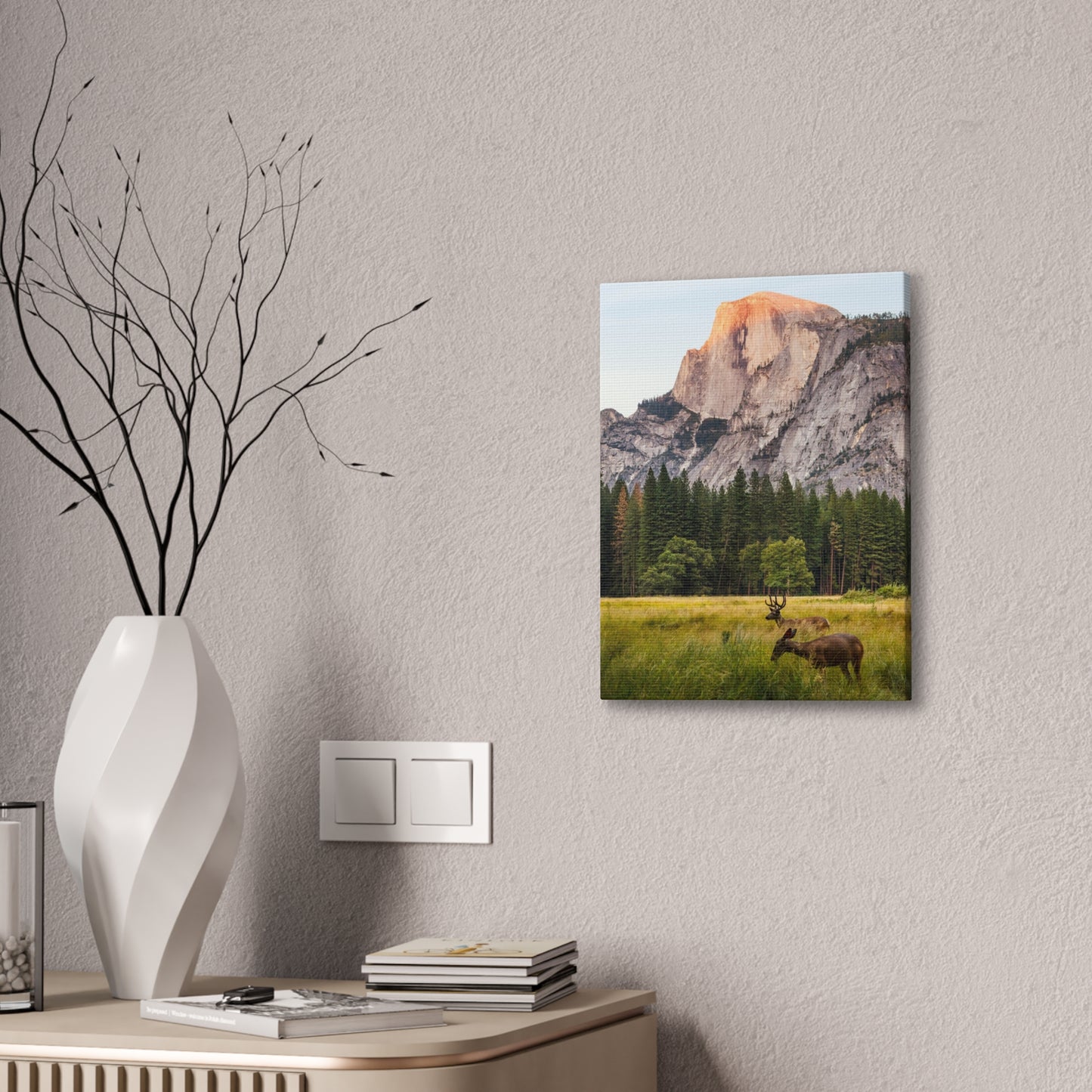 Half Dome Meadow - Canvas Stretched, 0.75"