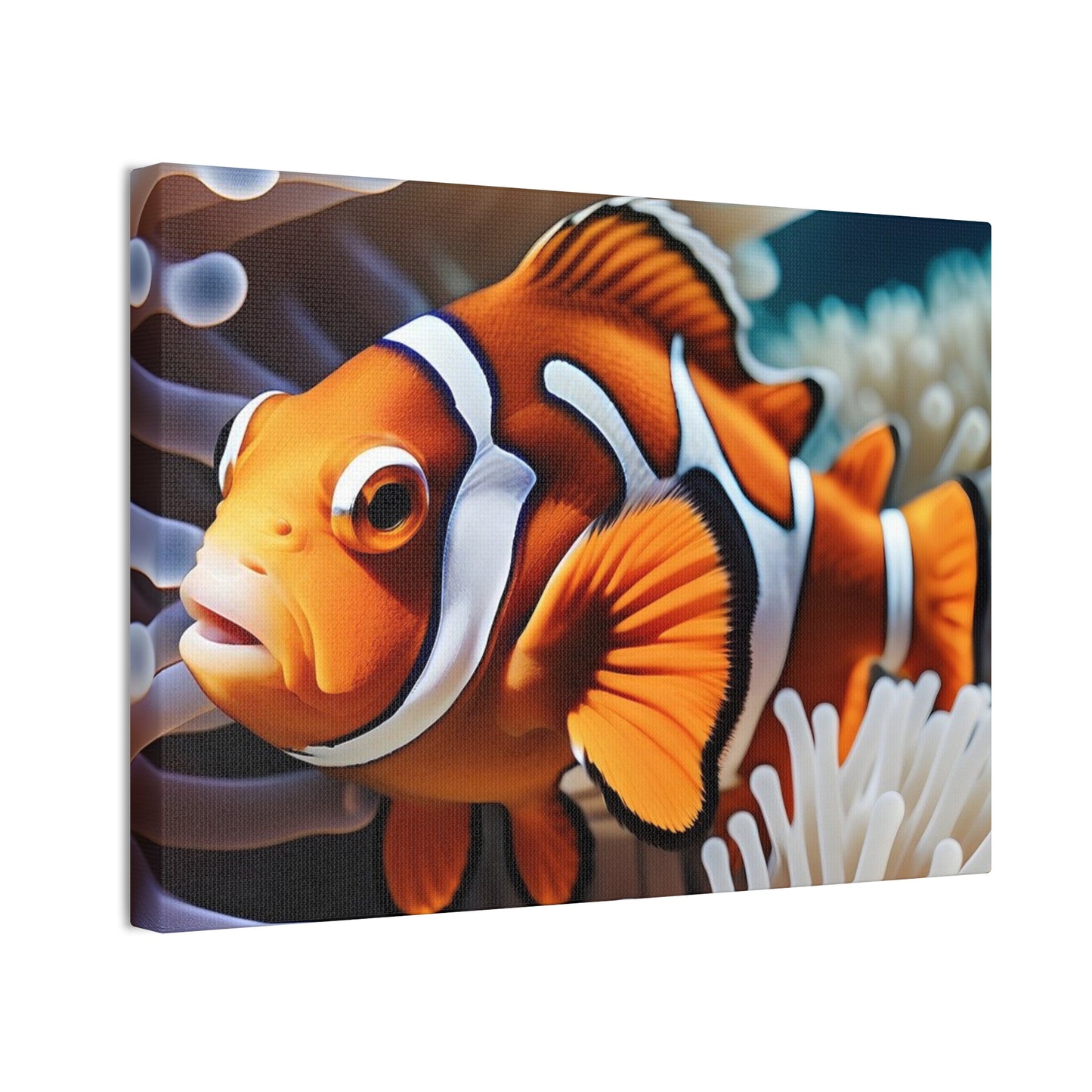 Clown Fish - Canvas Stretched, 0.75"