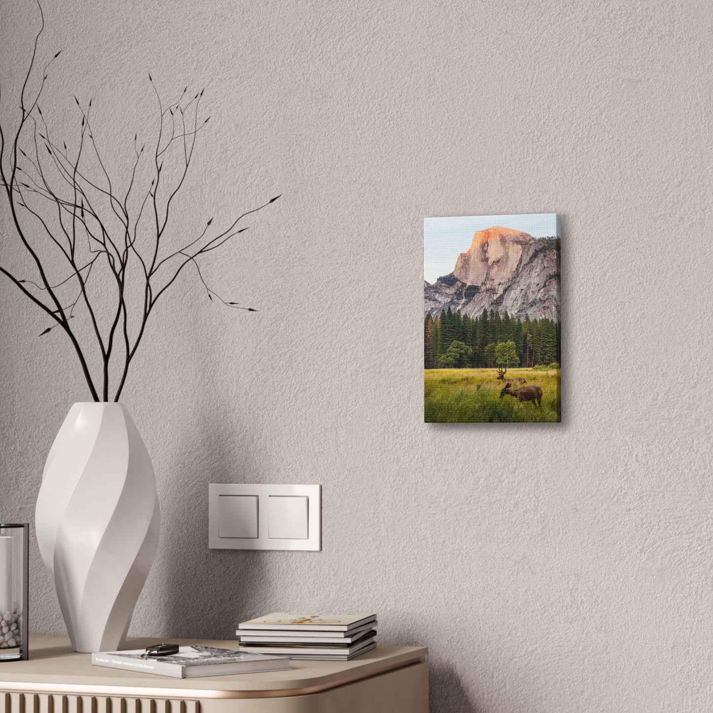 Half Dome Meadow - Canvas Stretched, 0.75"