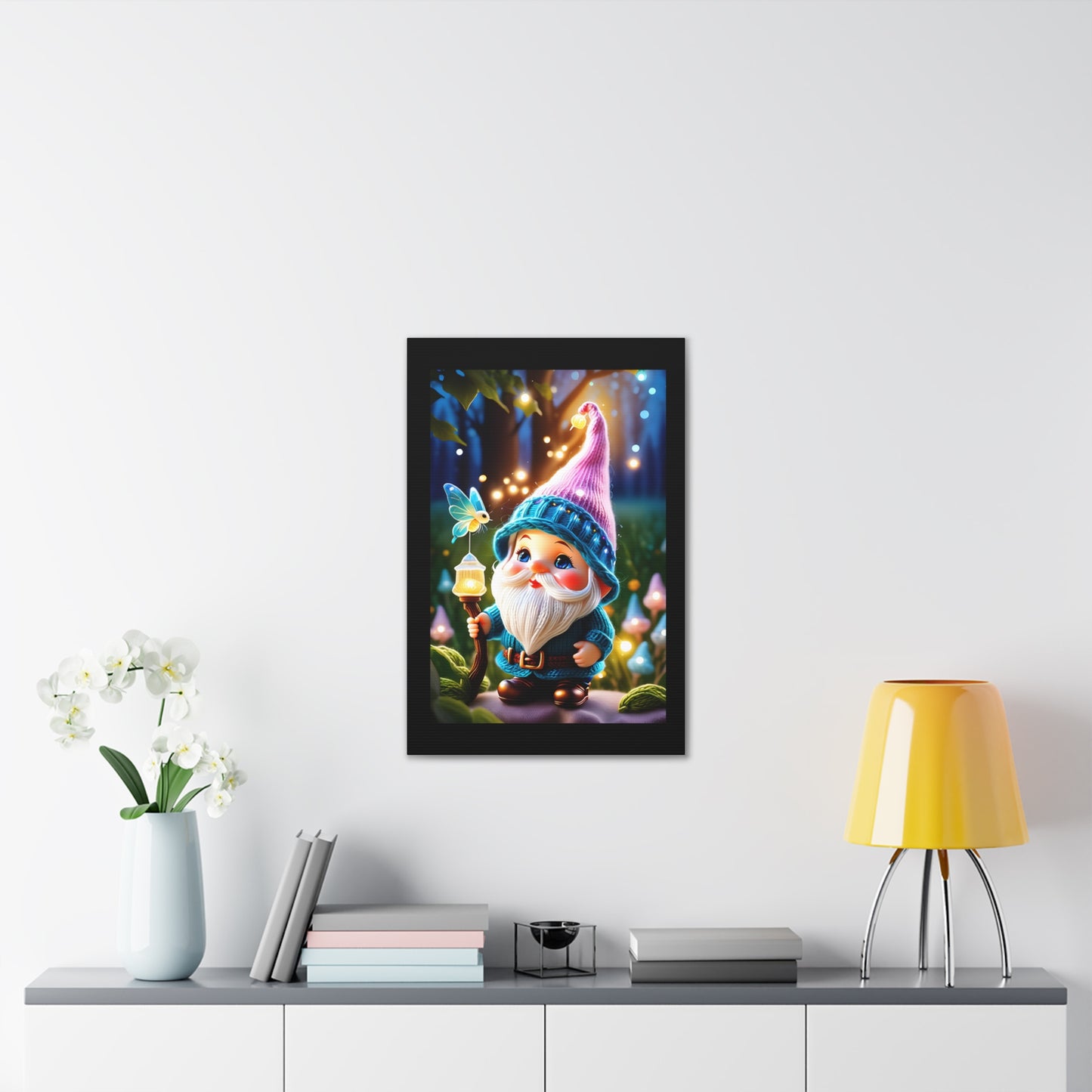 Gnome - Canvas Stretched, 0.75"