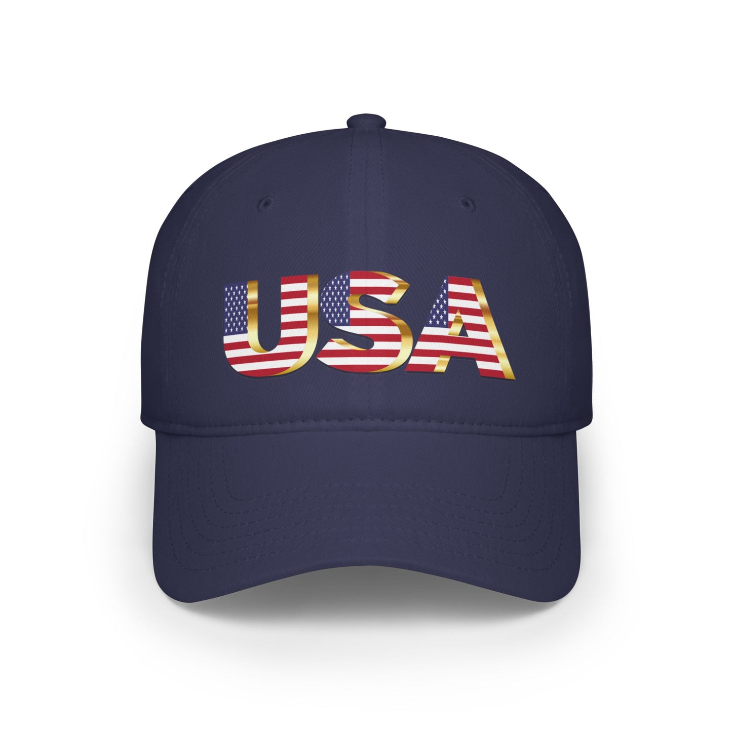 USA - Low Profile Baseball Cap - Military - Patriotic