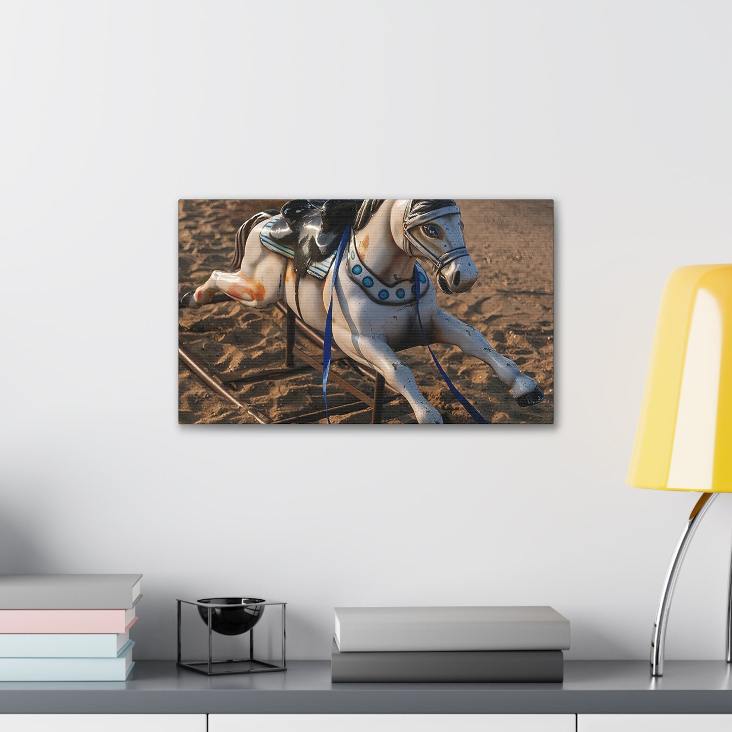 Rocking Horse - Canvas Stretched, 0.75"