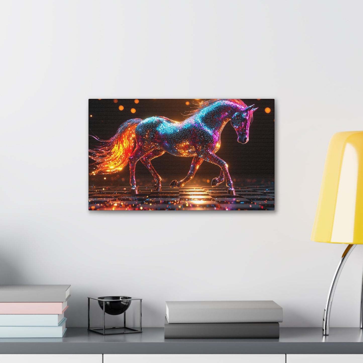 Bling Stallion - Canvas Stretched, 0.75"