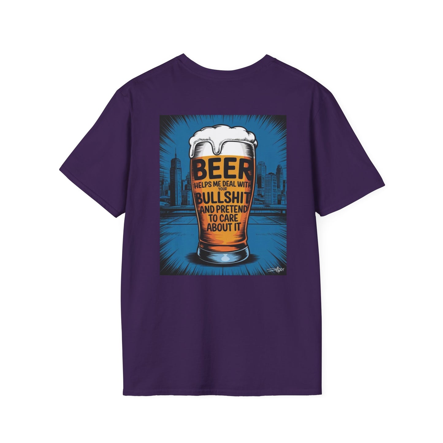 Beer - Unisex Softstyle T-Shirts